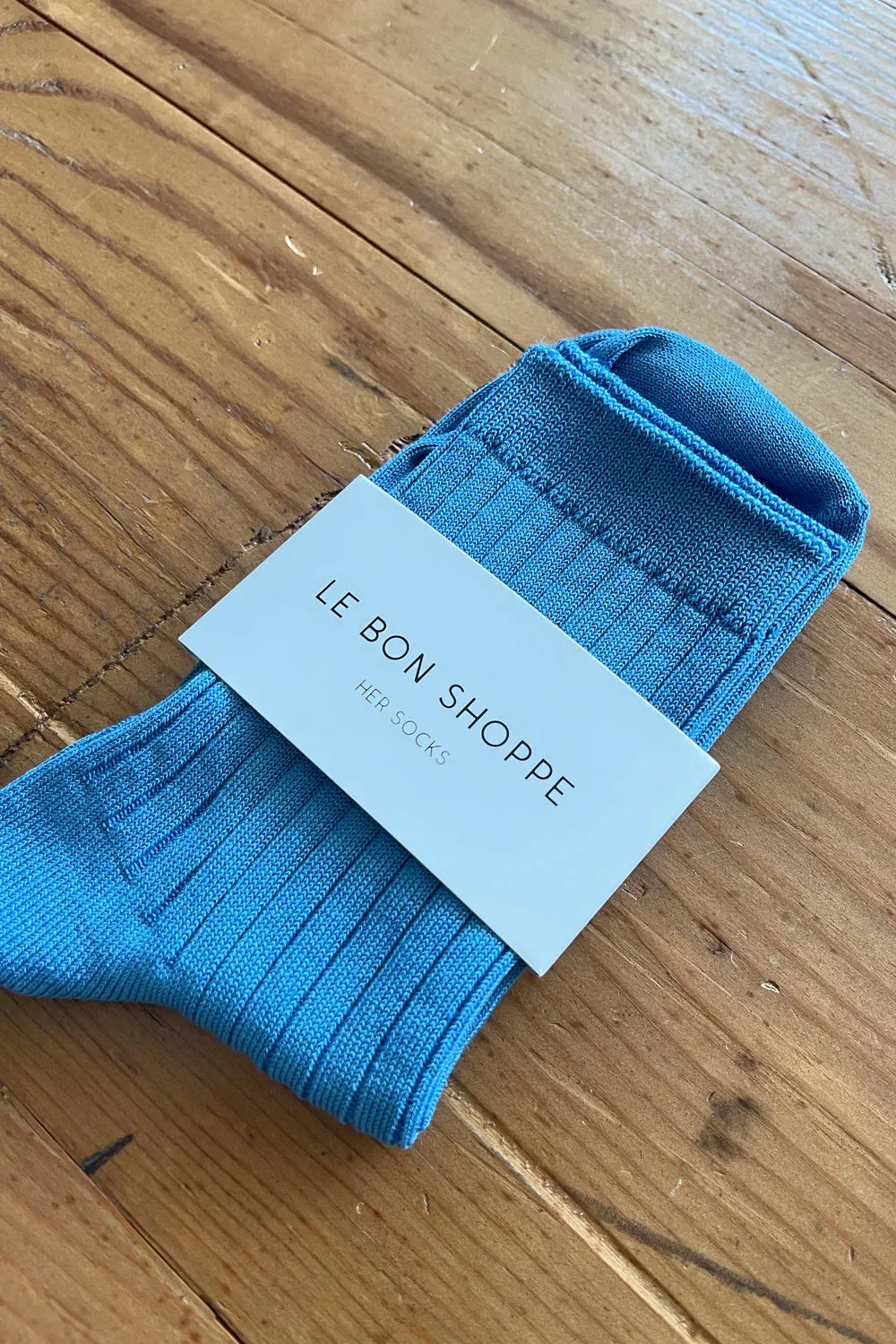 Her Socks - Electric Blue