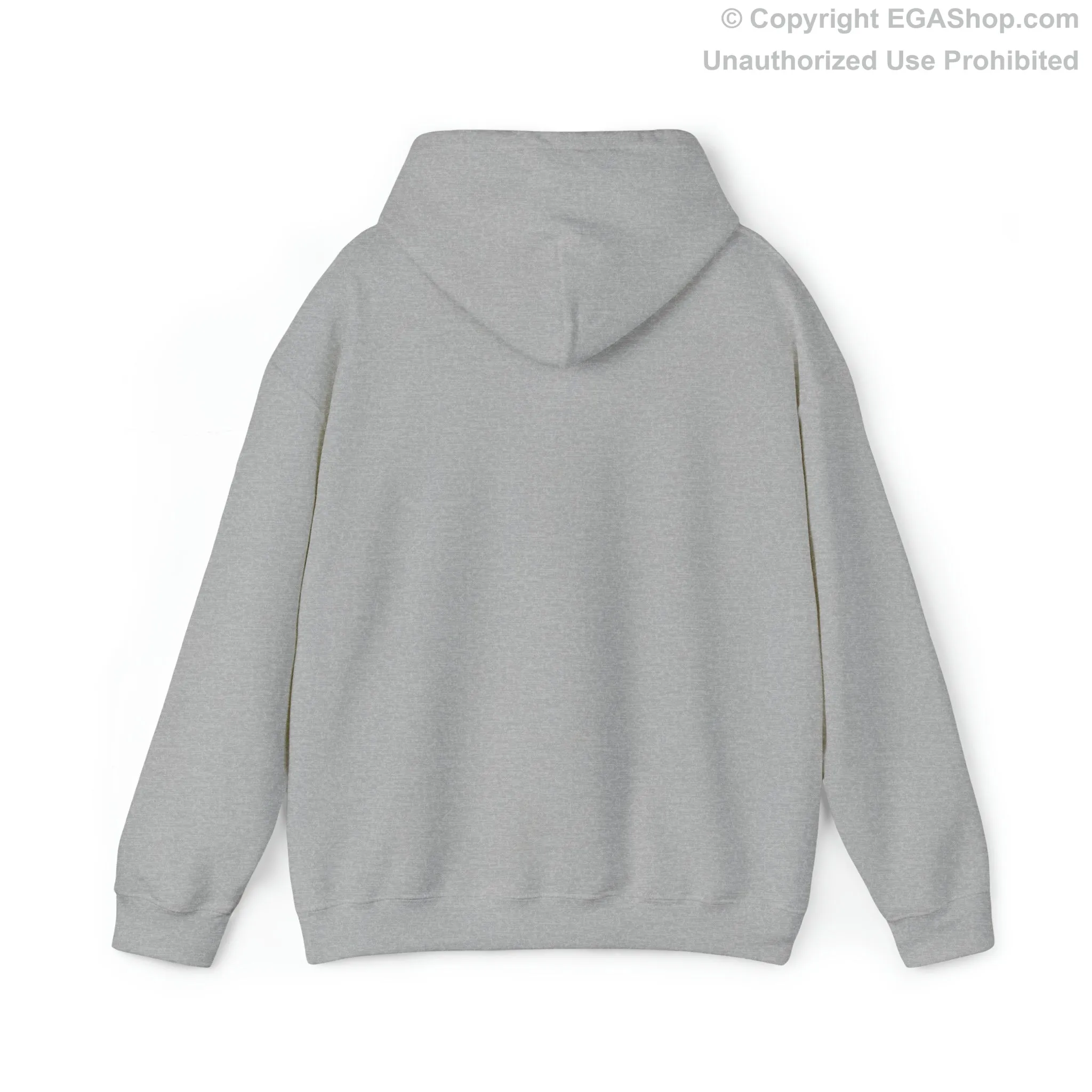 Hoodie: Echo Co. MCRD San Diego (EGA, Blank Back)