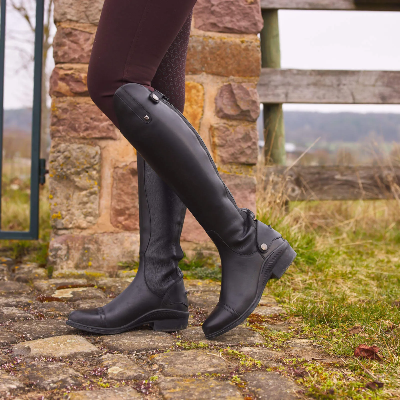 Horze Genève Women's Leather Tall Riding Boots