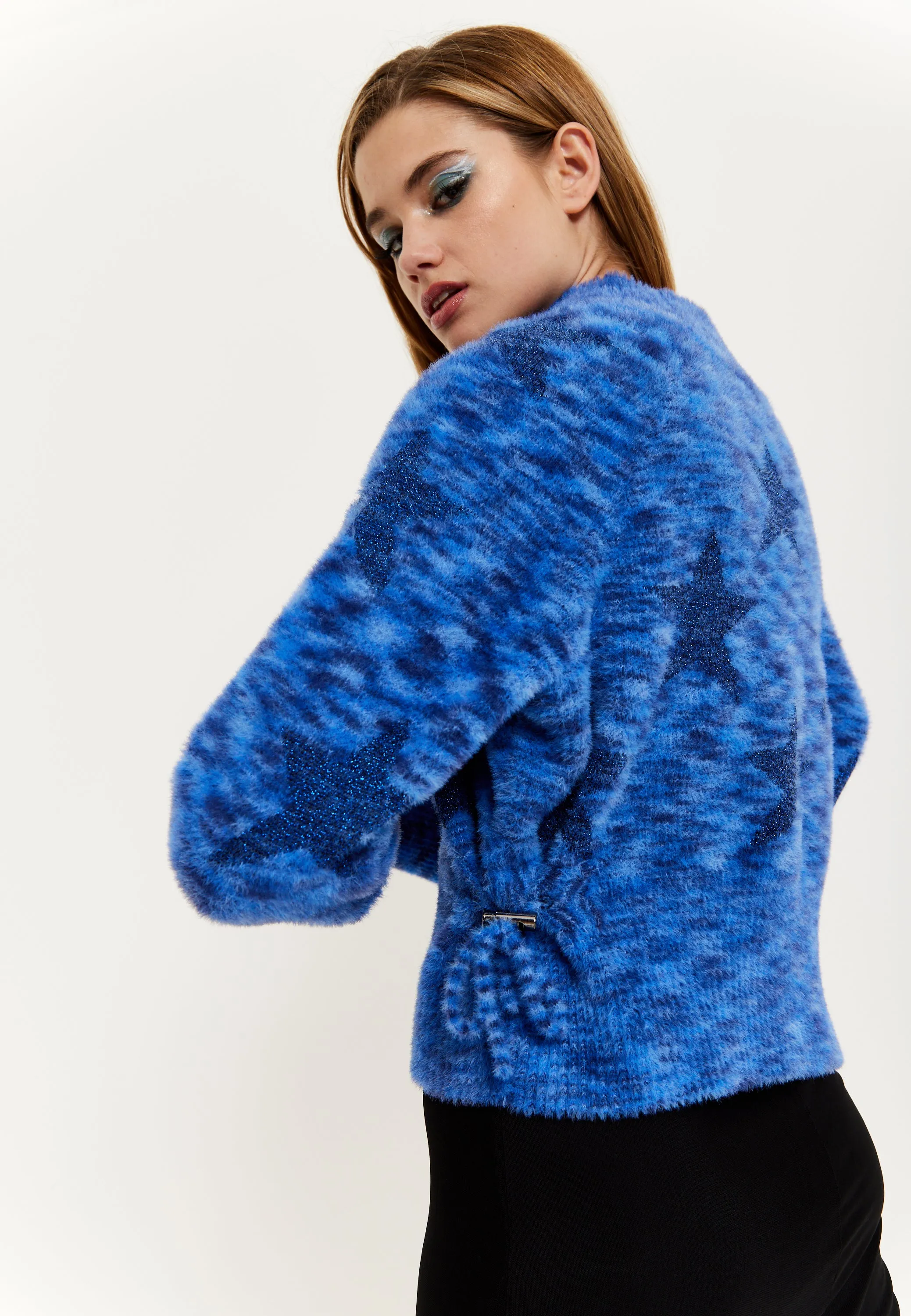 House Of Holland Blue Star Jumper