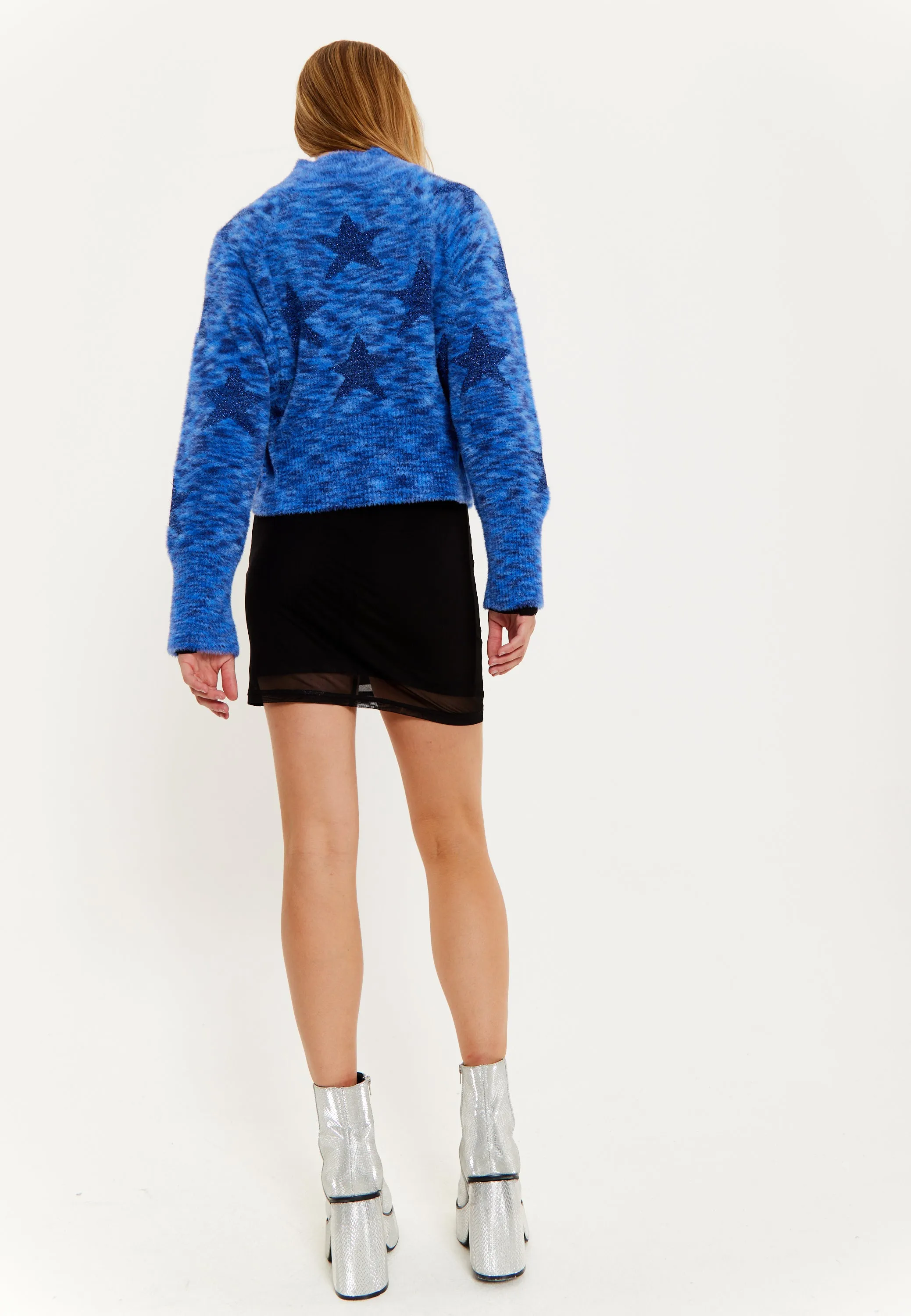 House Of Holland Blue Star Jumper