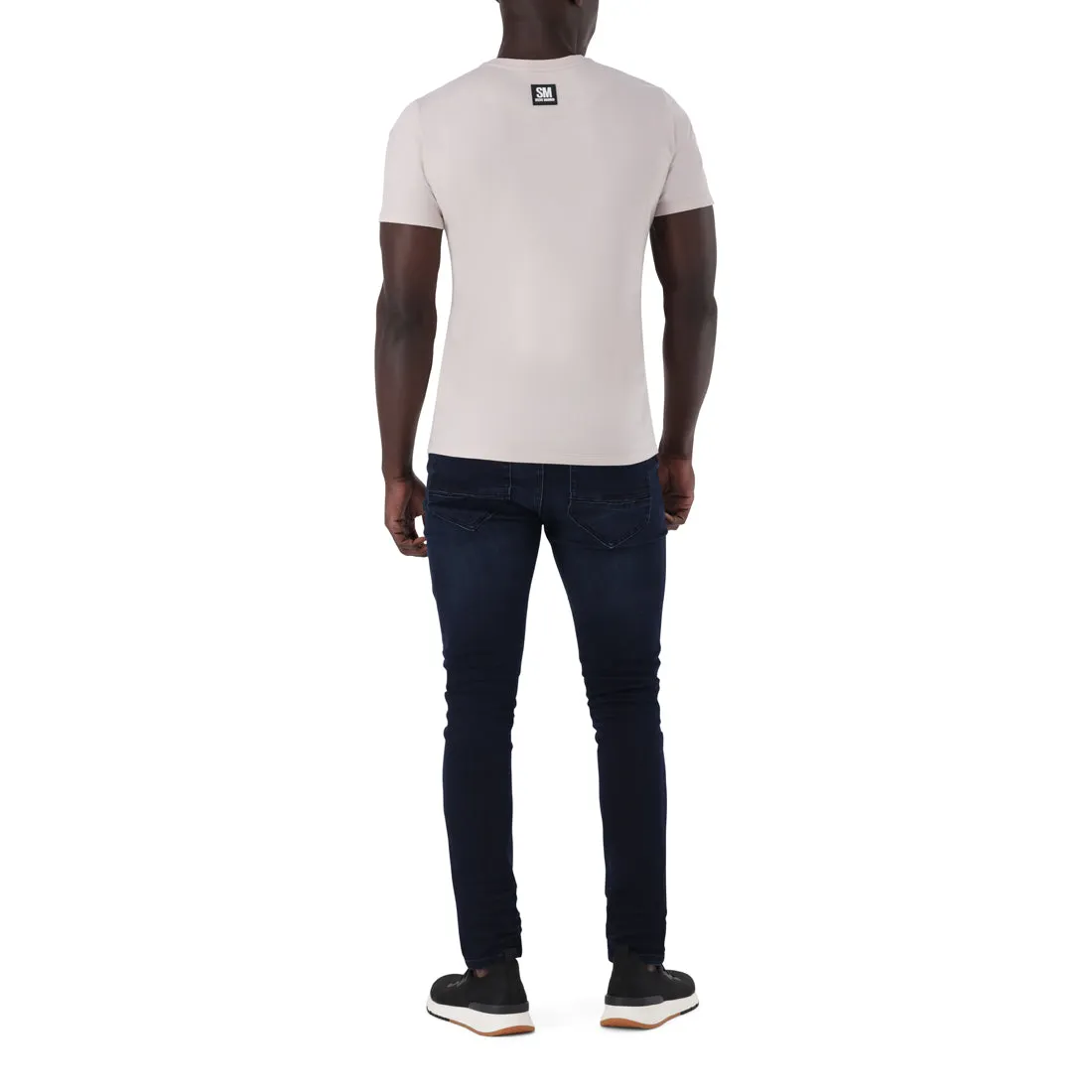 HUDSON MENSWEAR BLUE BLACK SKINNY JEAN