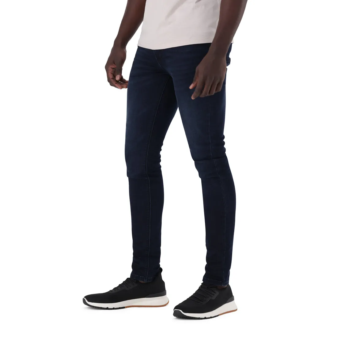 HUDSON MENSWEAR BLUE BLACK SKINNY JEAN