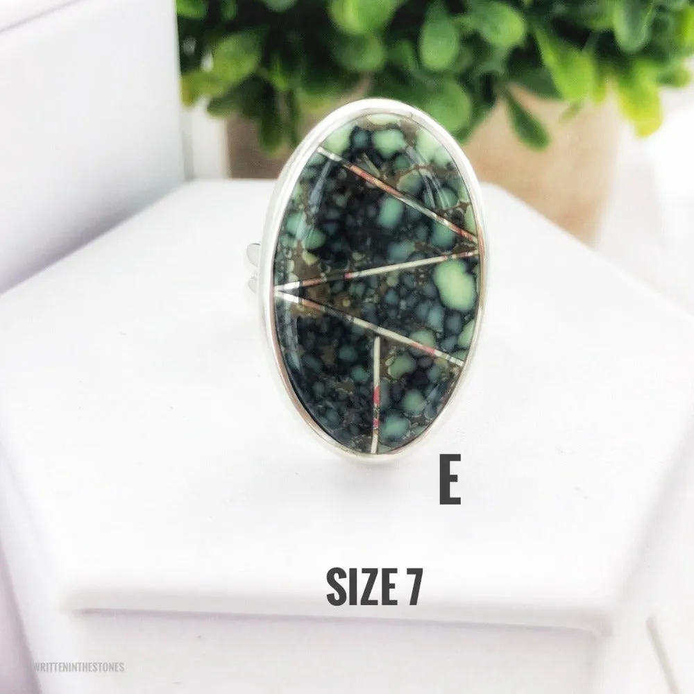 Infinite (Poseidon Variscite) Ring