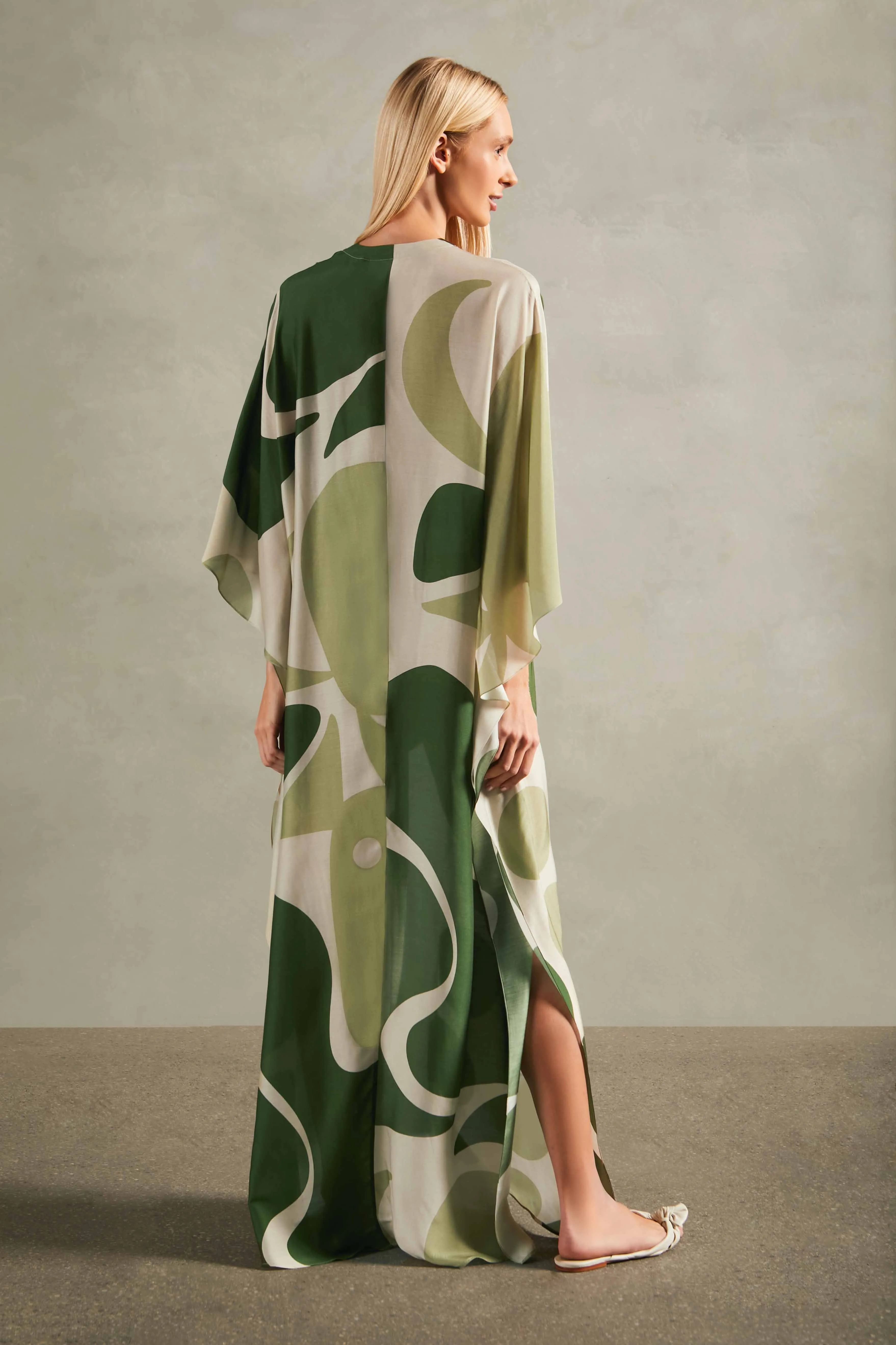 Jellyfish Long Kaftan Dress