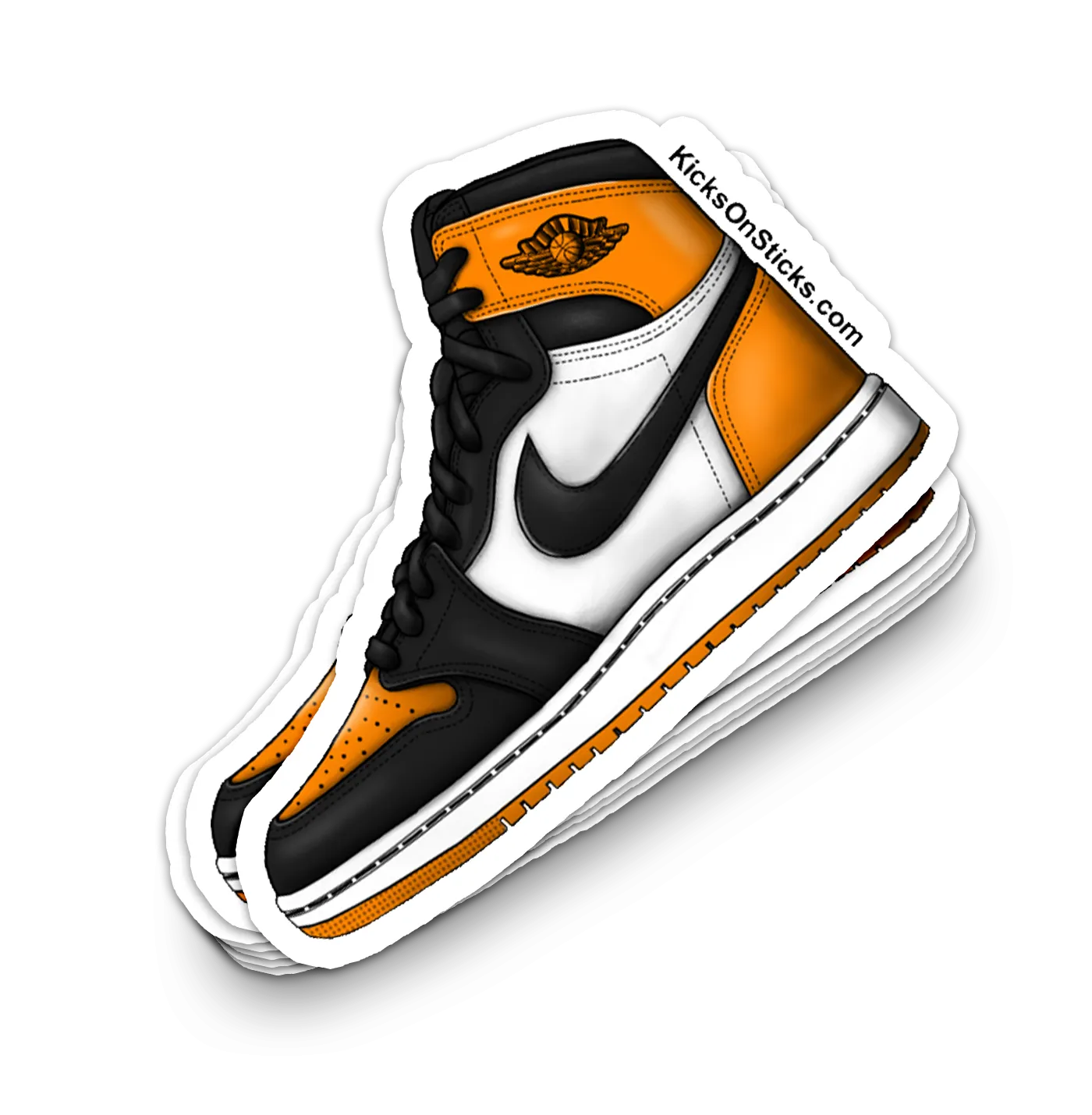 Jordan 1 "Shattered Backboard" Sneaker Sticker