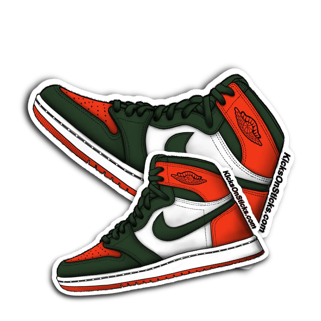 Jordan 1 "Solefly" Sneaker Sticker