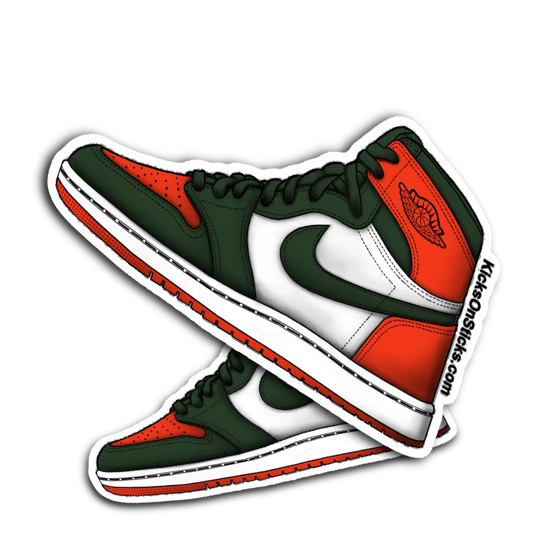 Jordan 1 "Solefly" Sneaker Sticker