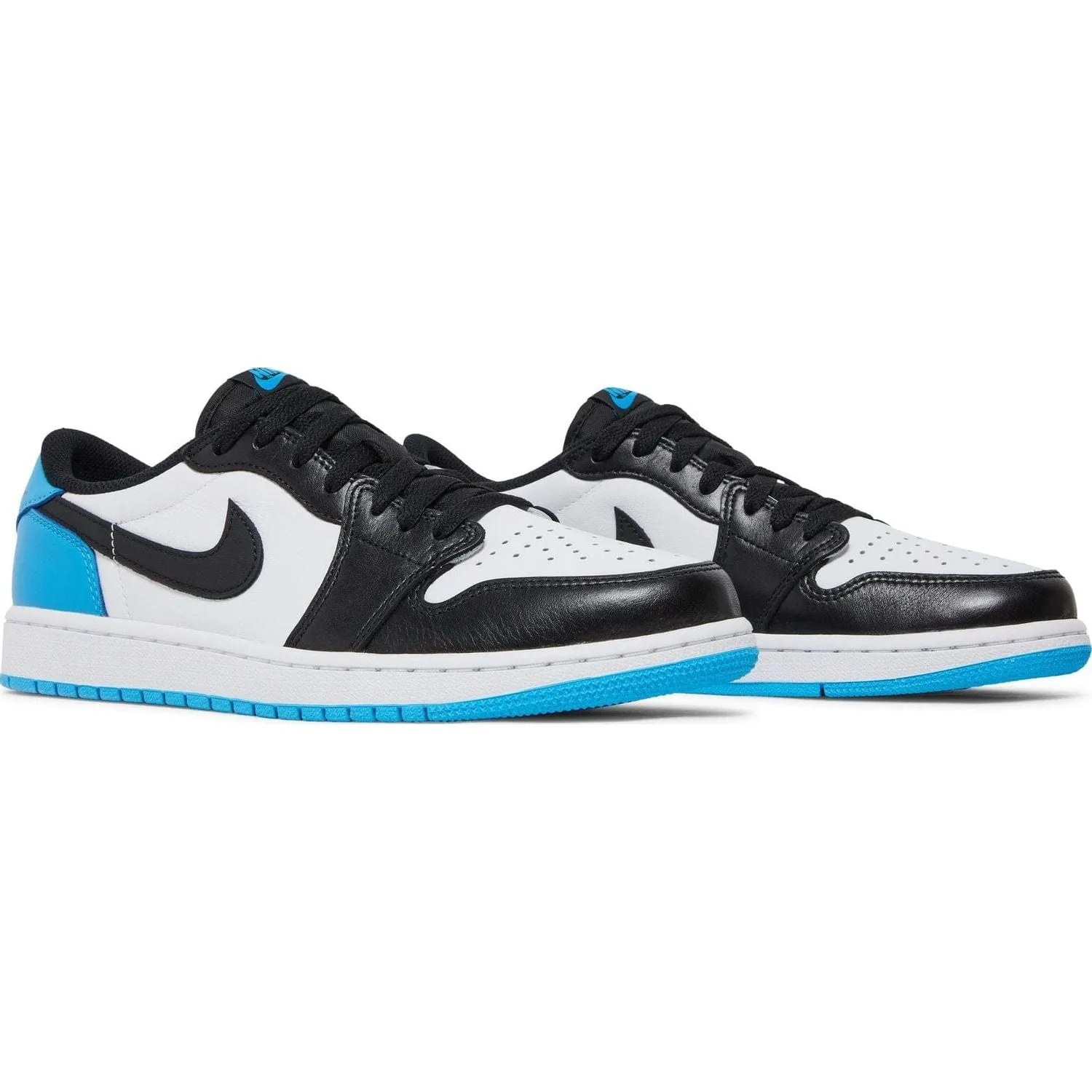 Jordan 1 Retro Low OG Black Dark Powder Blue