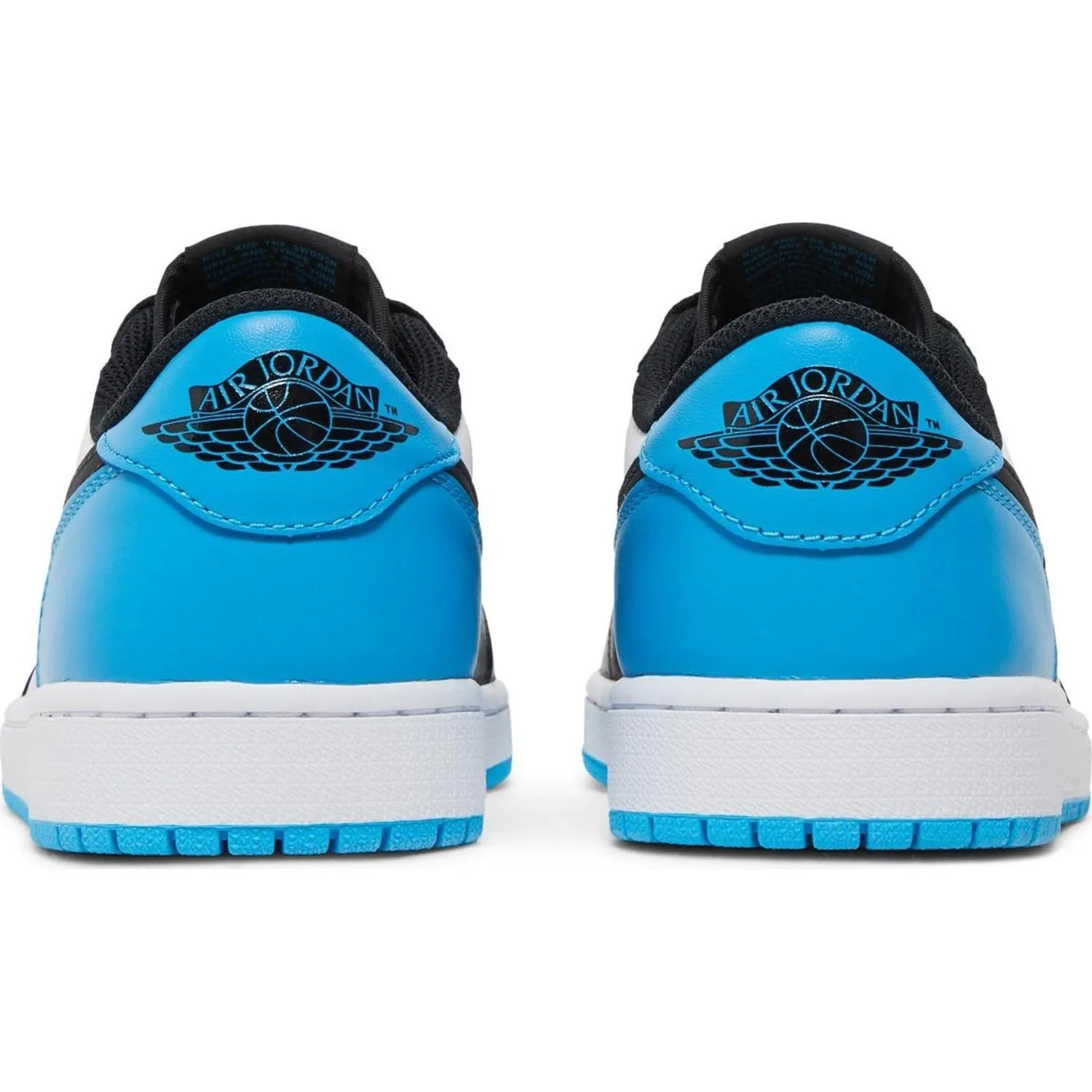 Jordan 1 Retro Low OG Black Dark Powder Blue