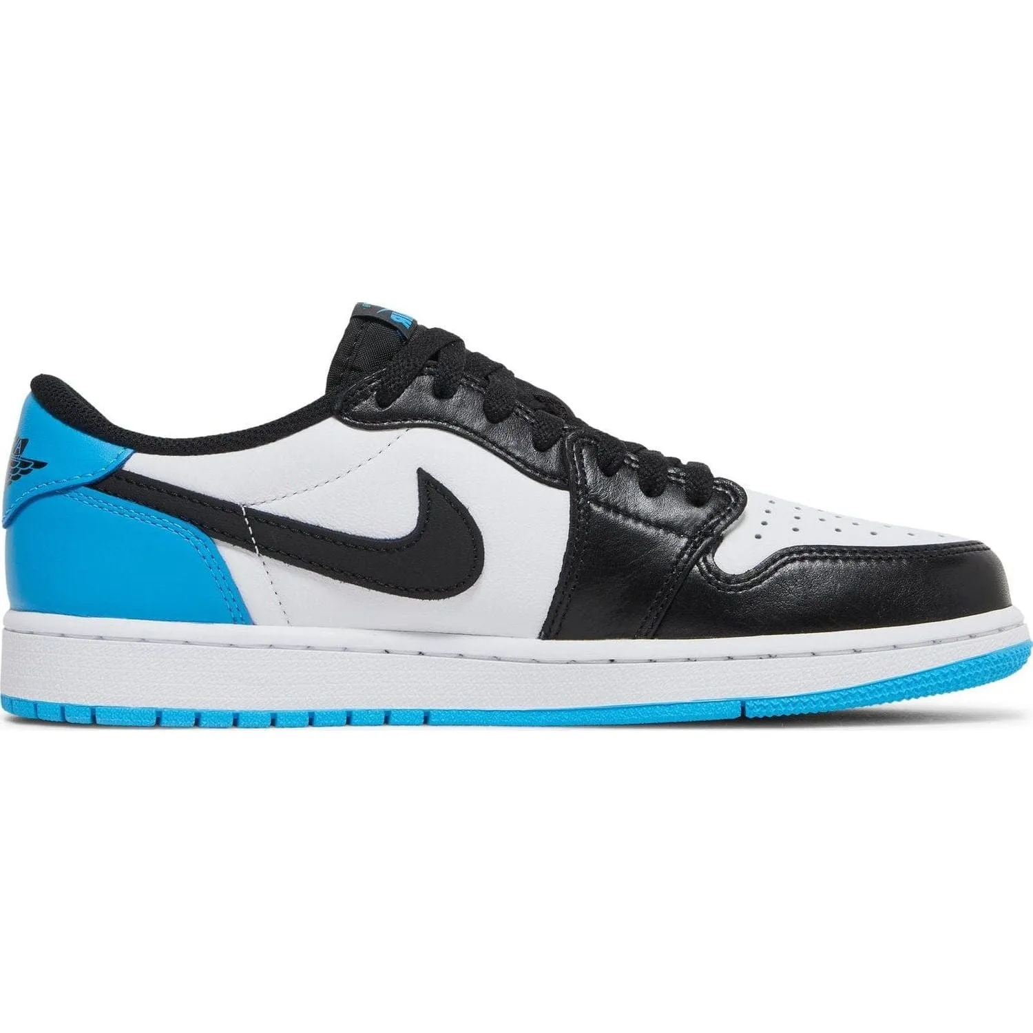 Jordan 1 Retro Low OG Black Dark Powder Blue