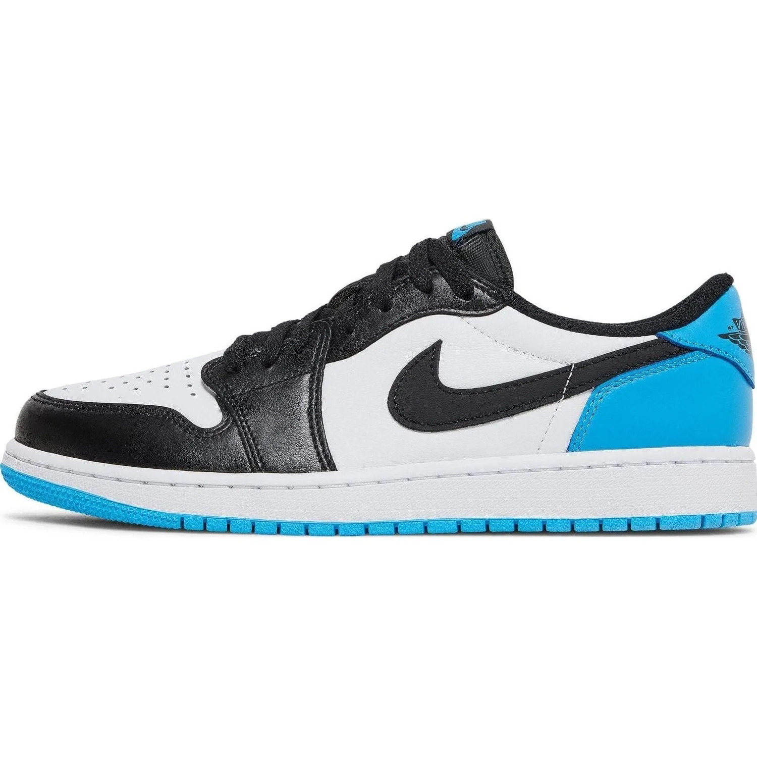 Jordan 1 Retro Low OG Black Dark Powder Blue