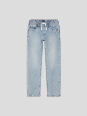 Kids Pull-On Jeans In Slim Fit