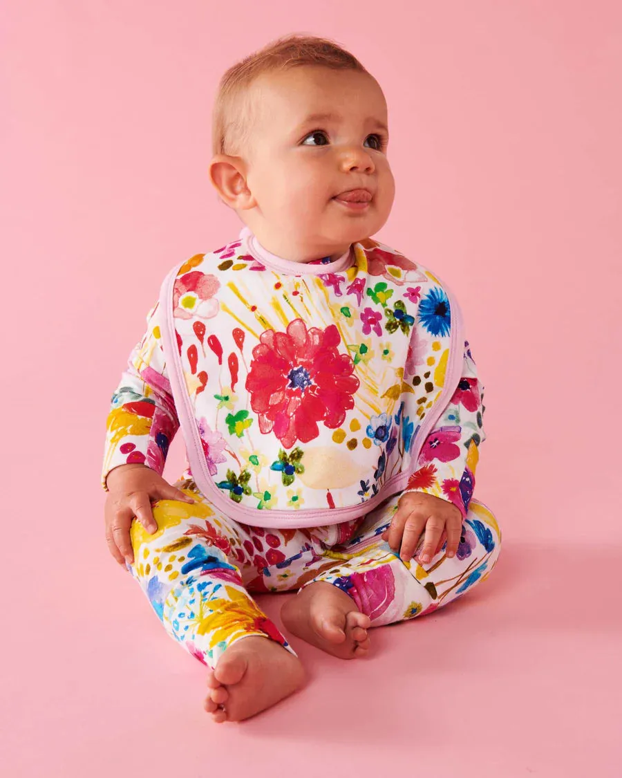 Kip & Co BABY | Field Of Dreams In Colour Organic Cotton Bib