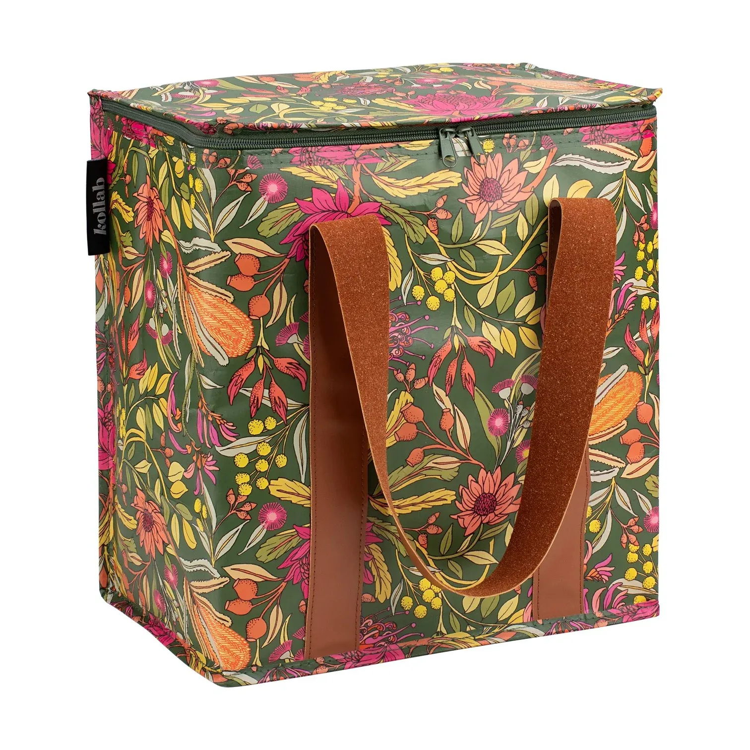 KOLLAB Cooler Bag WARATAH BLOOMS