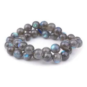 Labradorite Natural 10mm Round AAA Grade - 15-16 Inch