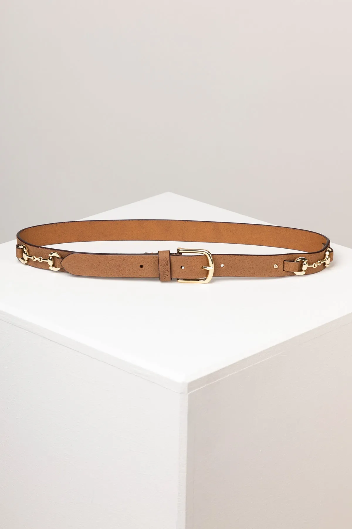 Ladies Leather Snaffle Belt - Lucinda