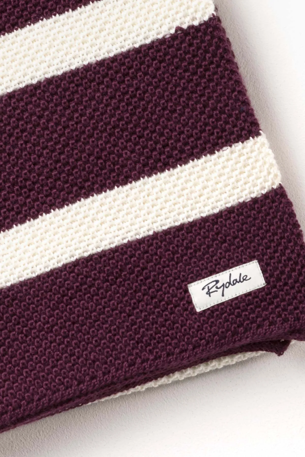 Ladies Striped Knit Scarf - Rosie