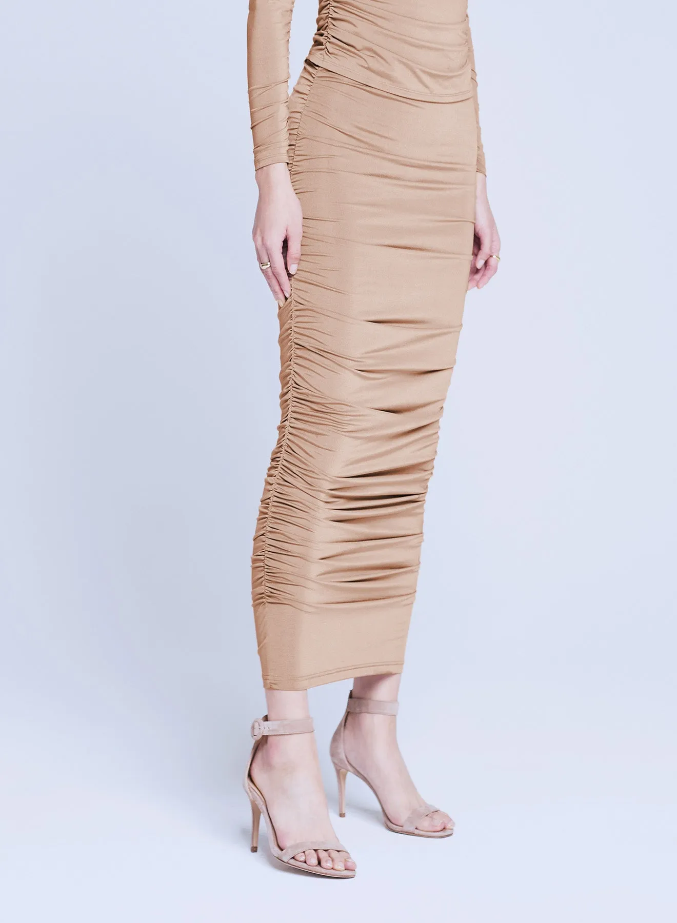 L’agence - Otis Pencil Skirt - Ginger Snap