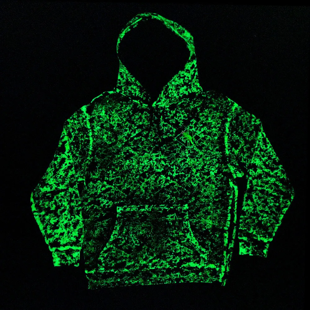 Lava Rock Hoodie- 1988 GITD Sponge Paint (Limited Edition)