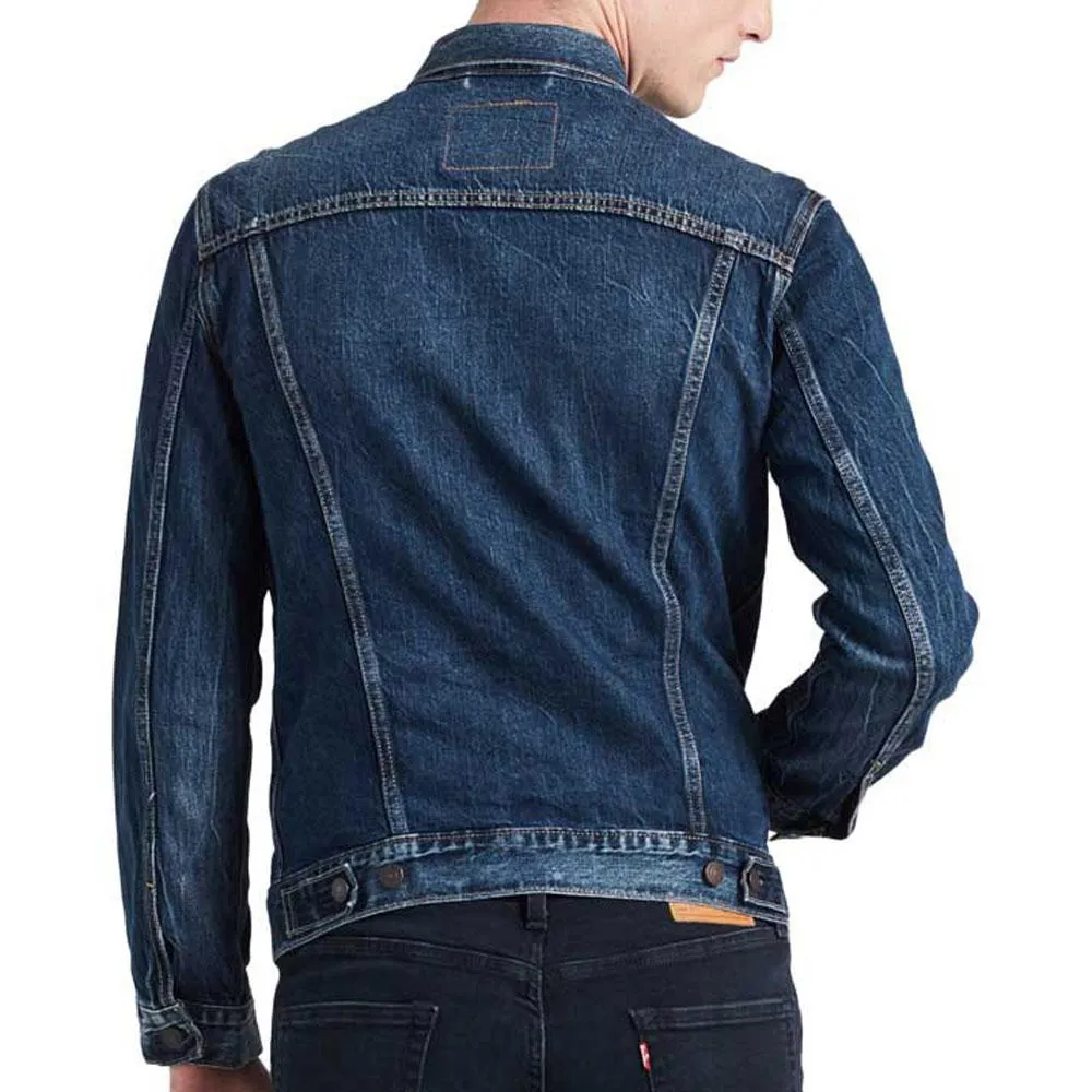 Levi's Men's Trucker Denim Jacket - Palmer Dark Blue