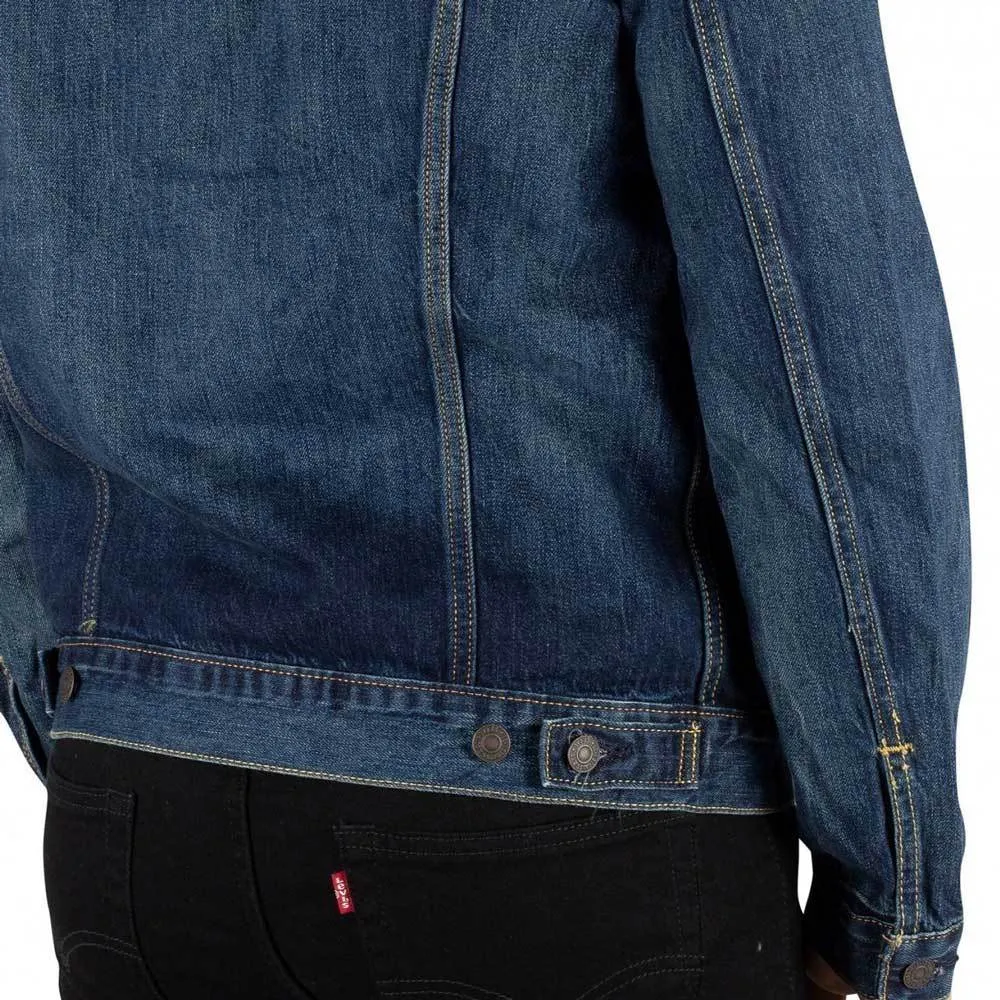 Levi's Men's Trucker Denim Jacket - Palmer Dark Blue