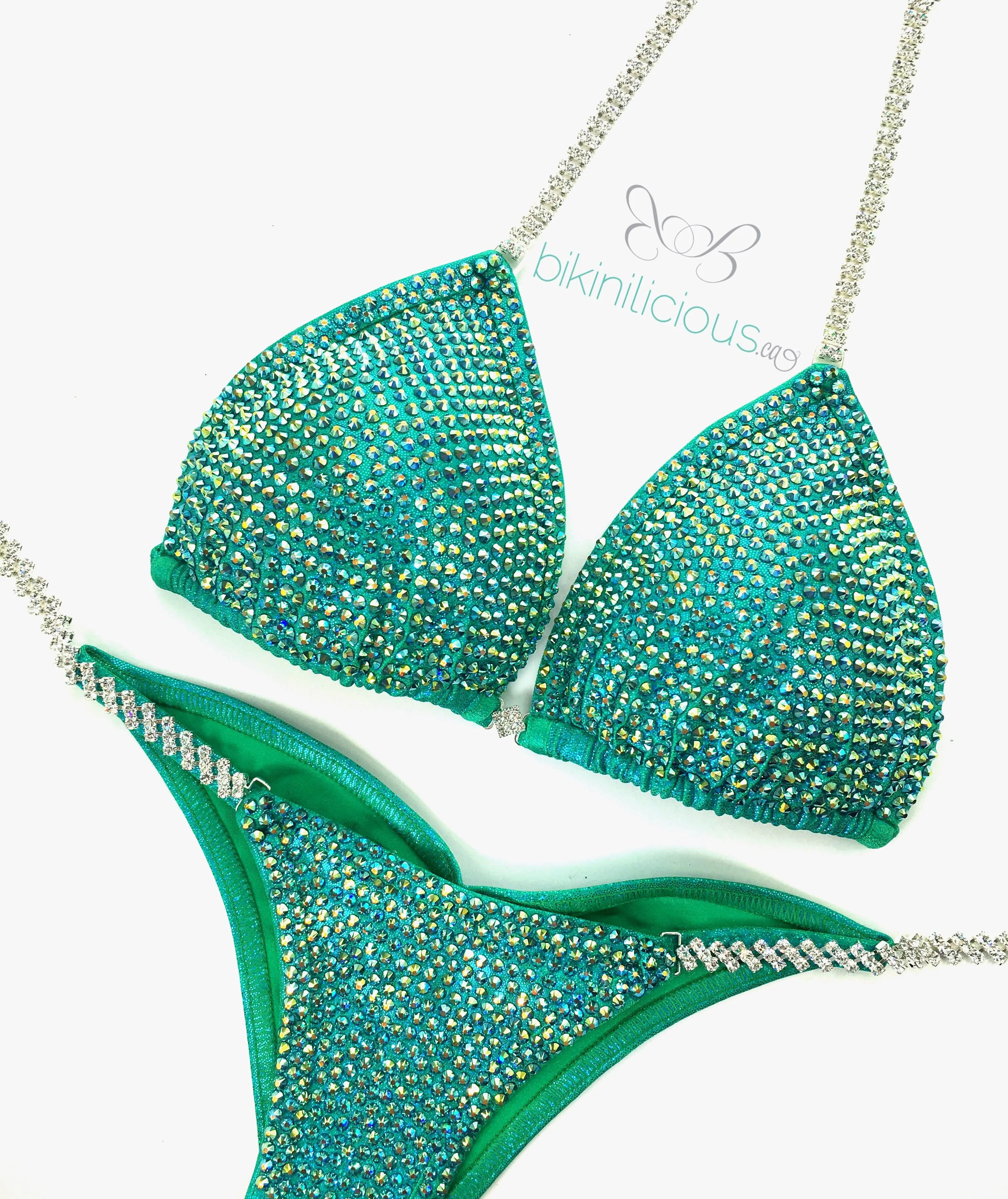 Light Green Competition Bikini