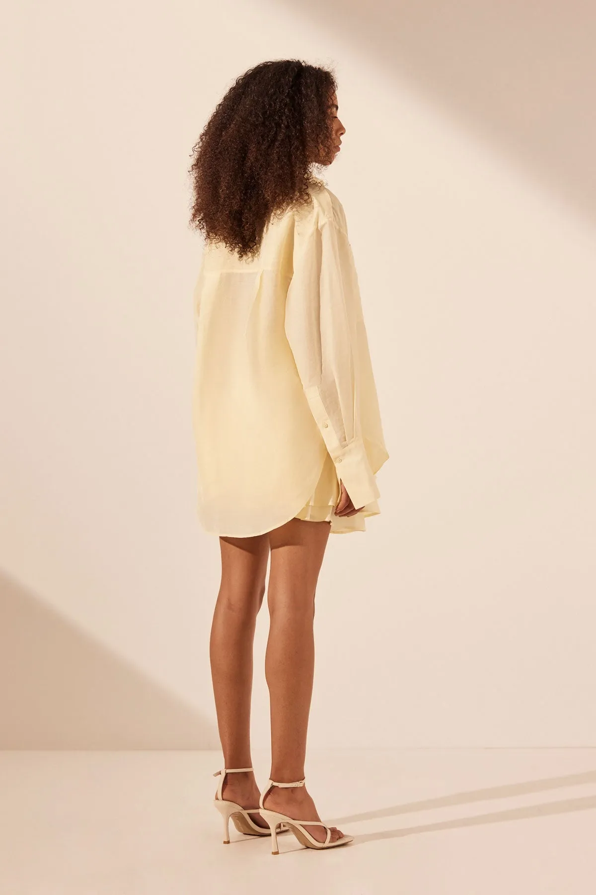 LIMON OVERSIZED PATCH POCKET SHIRT