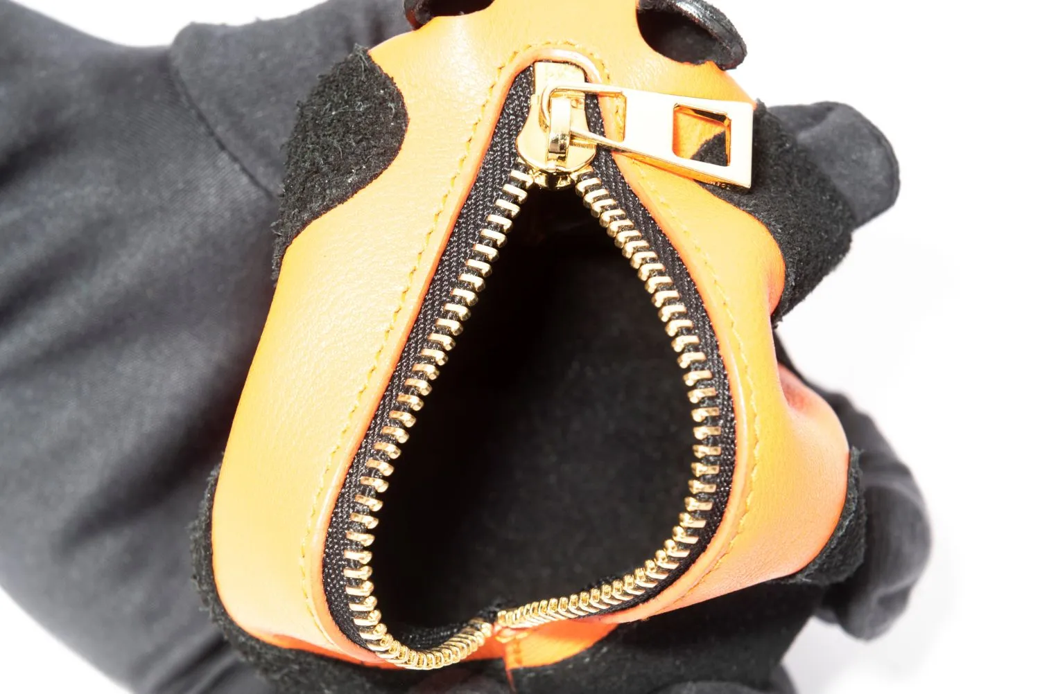 Loewe Panda Coin Purse in Orange X Black Color, no Dust Cover & Box