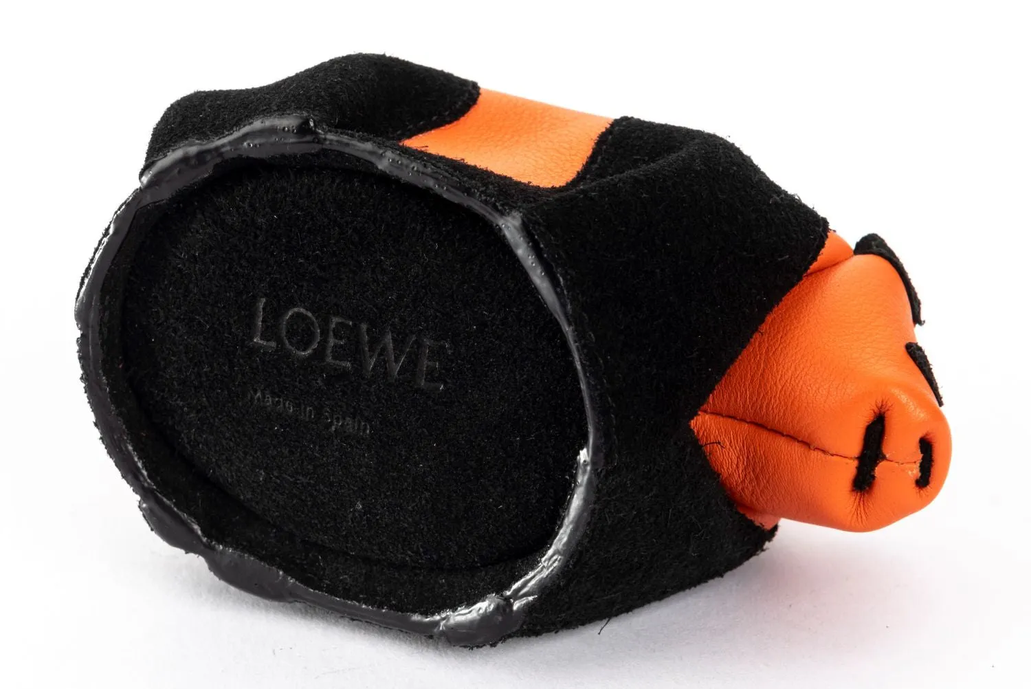 Loewe Panda Coin Purse in Orange X Black Color, no Dust Cover & Box