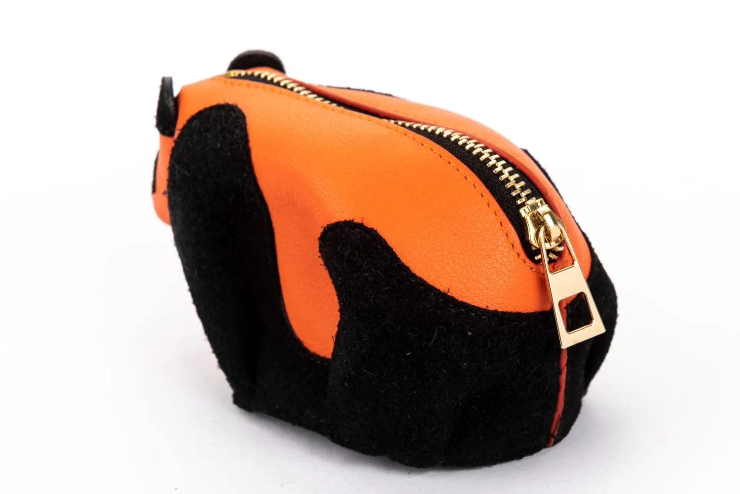 Loewe Panda Coin Purse in Orange X Black Color, no Dust Cover & Box