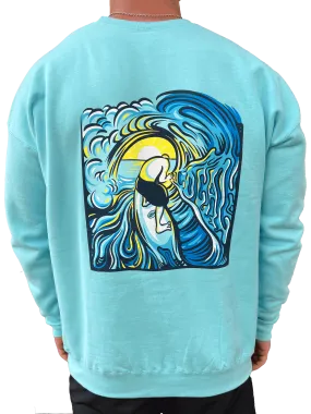 Long Island Strong Local Surf Crew Sweater