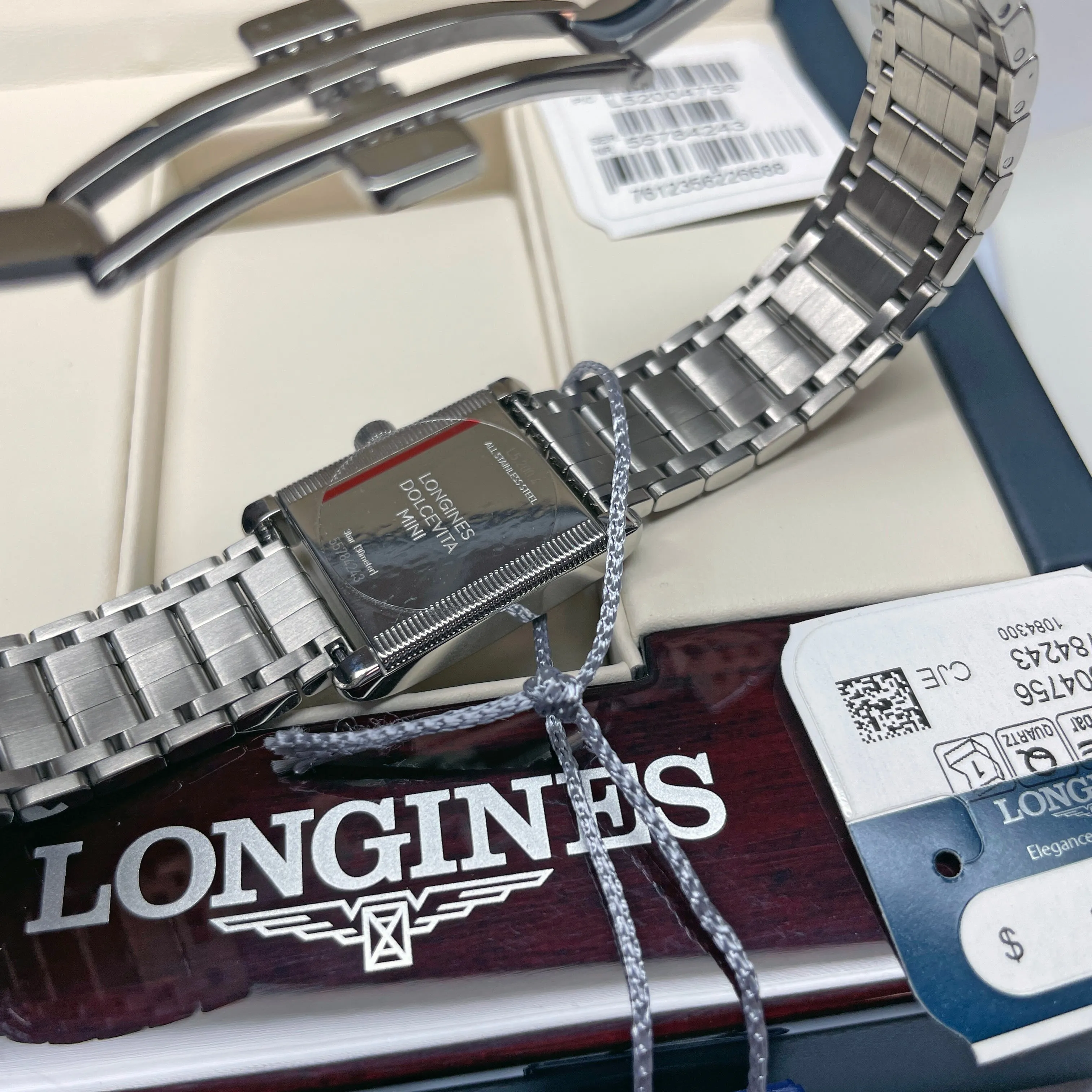 Longines Mini DolceVita Quartz Stainless Steel Watch 21.5x29MM L52004756