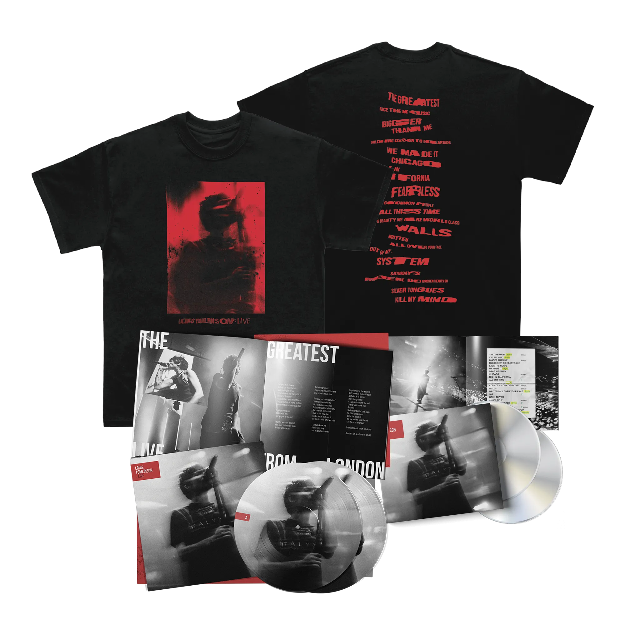 Louis Tomlinson : Live | Double CD   Double Picture Disc LP   T-Shirt