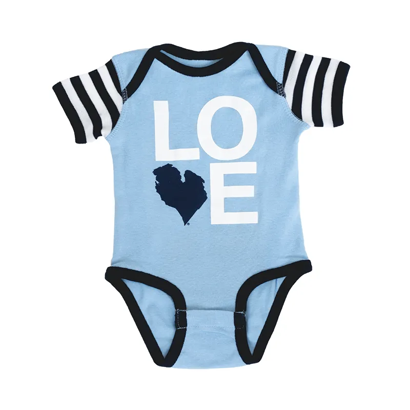 LOVE BLOCK ONESIE