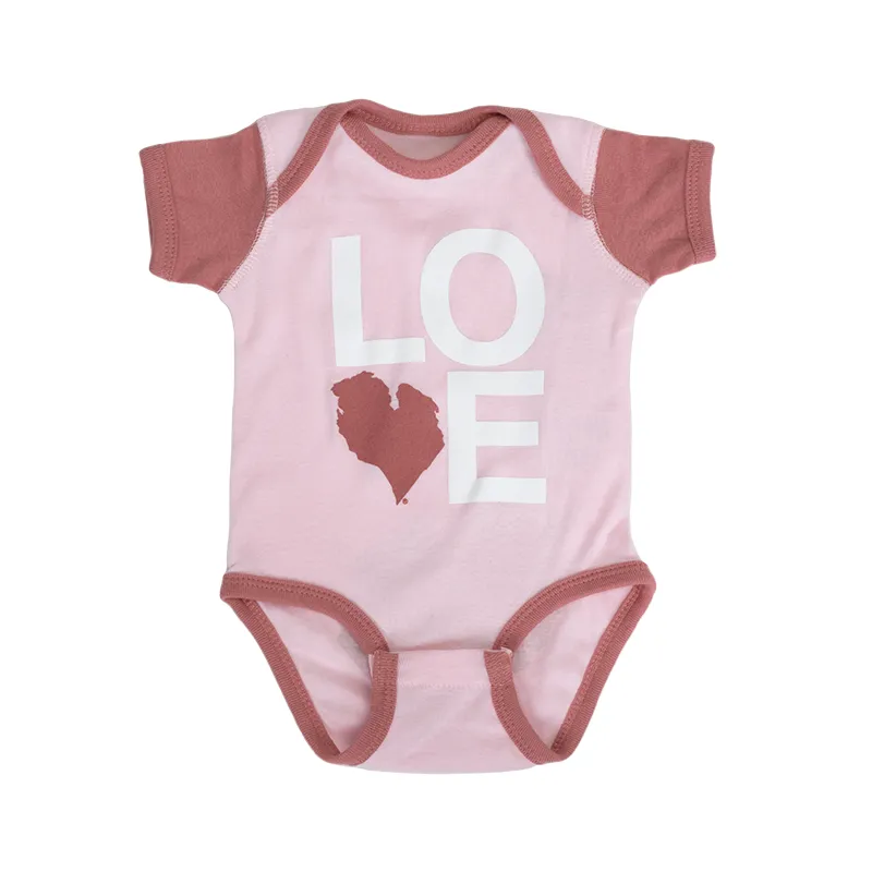 LOVE BLOCK ONESIE