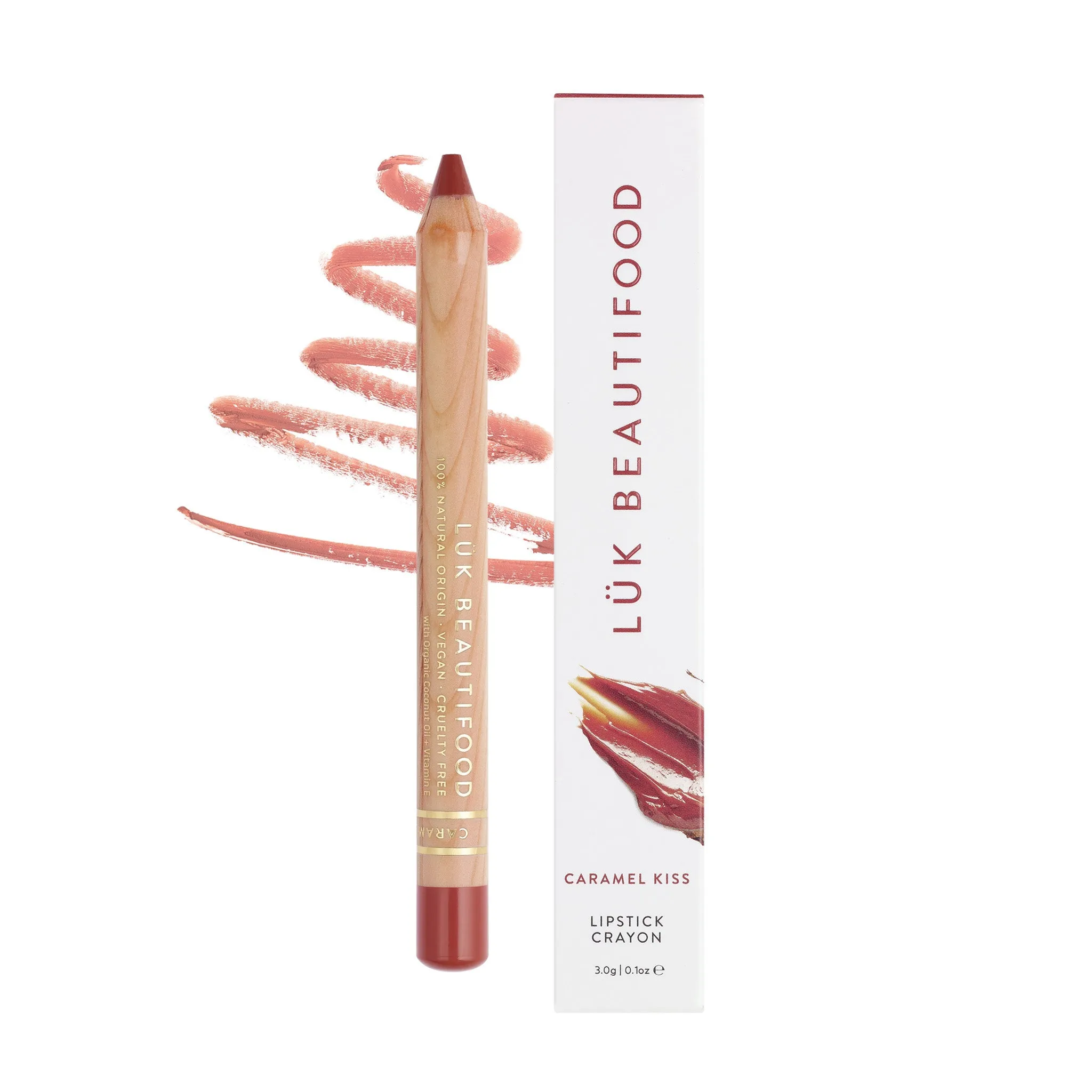 Luk Beautifood Lipstick Crayon Caramel Kiss