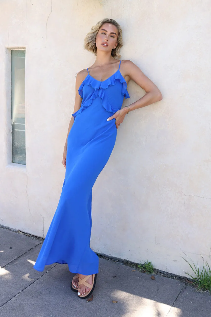 Madelyn Maxi Dress | Cobalt