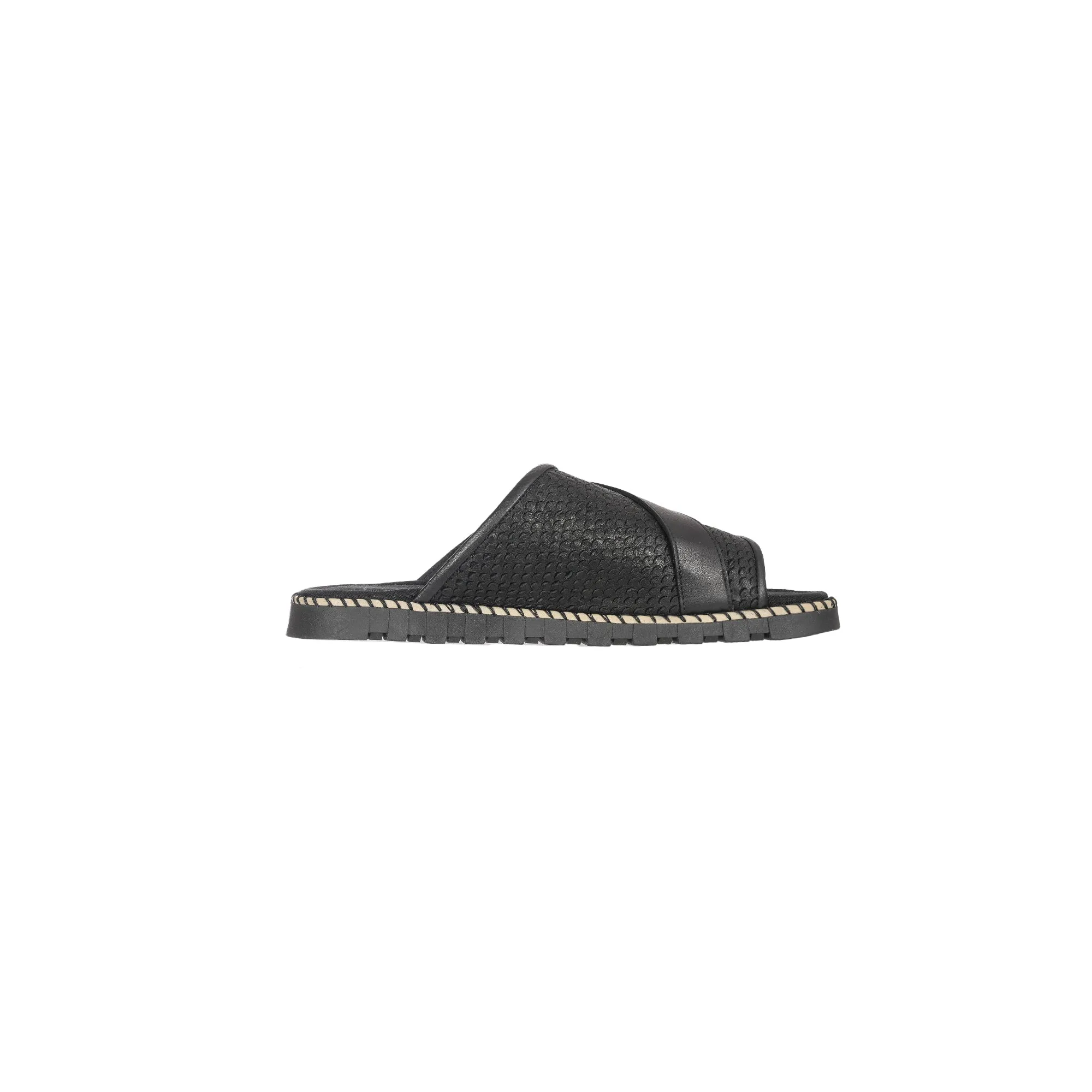 Man Slipper Scaglia Black