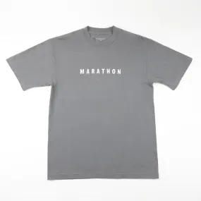 Marathon Classic T-Shirt - Slate/White