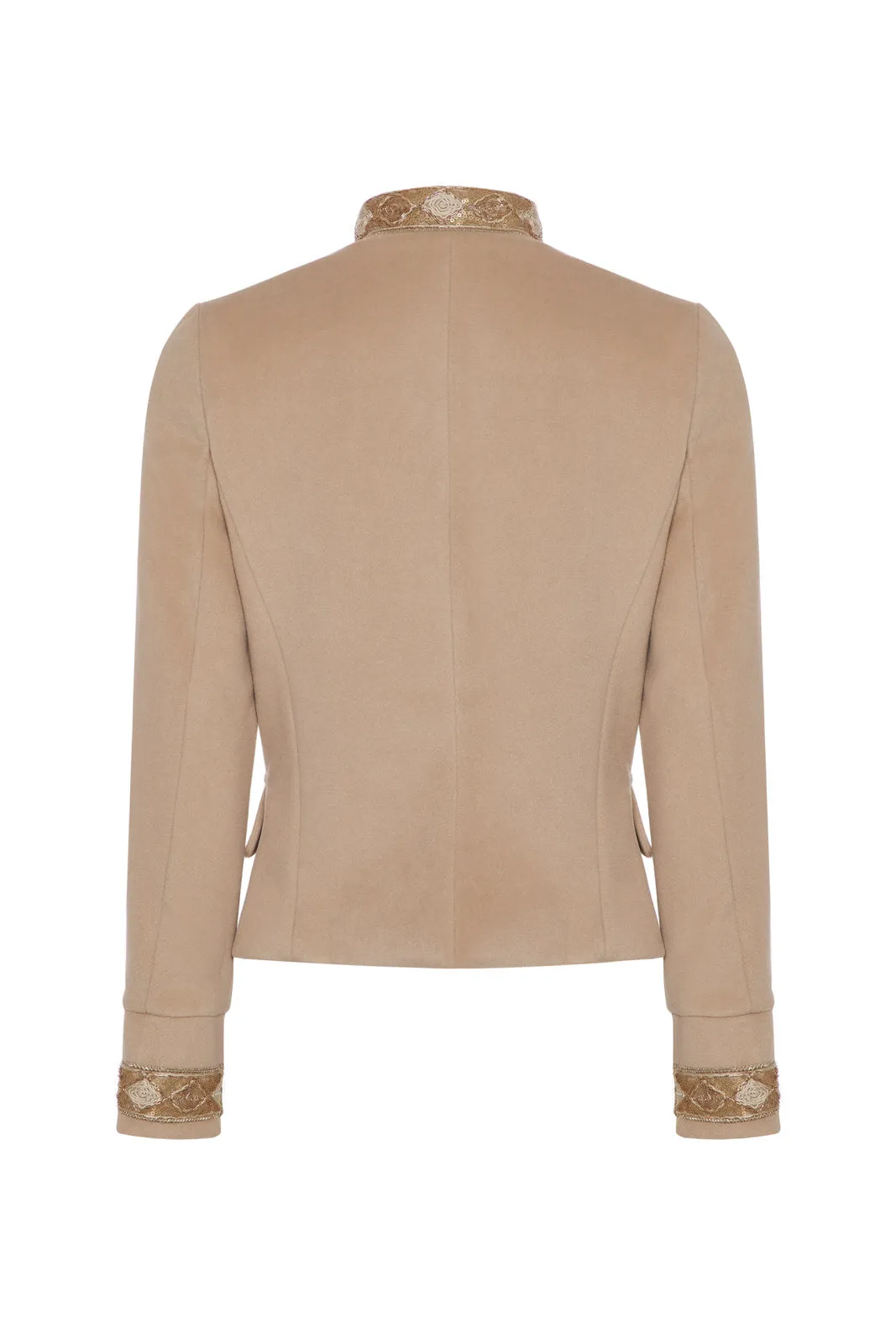 Mayfair Military Jacket - Cream - 30% OFF