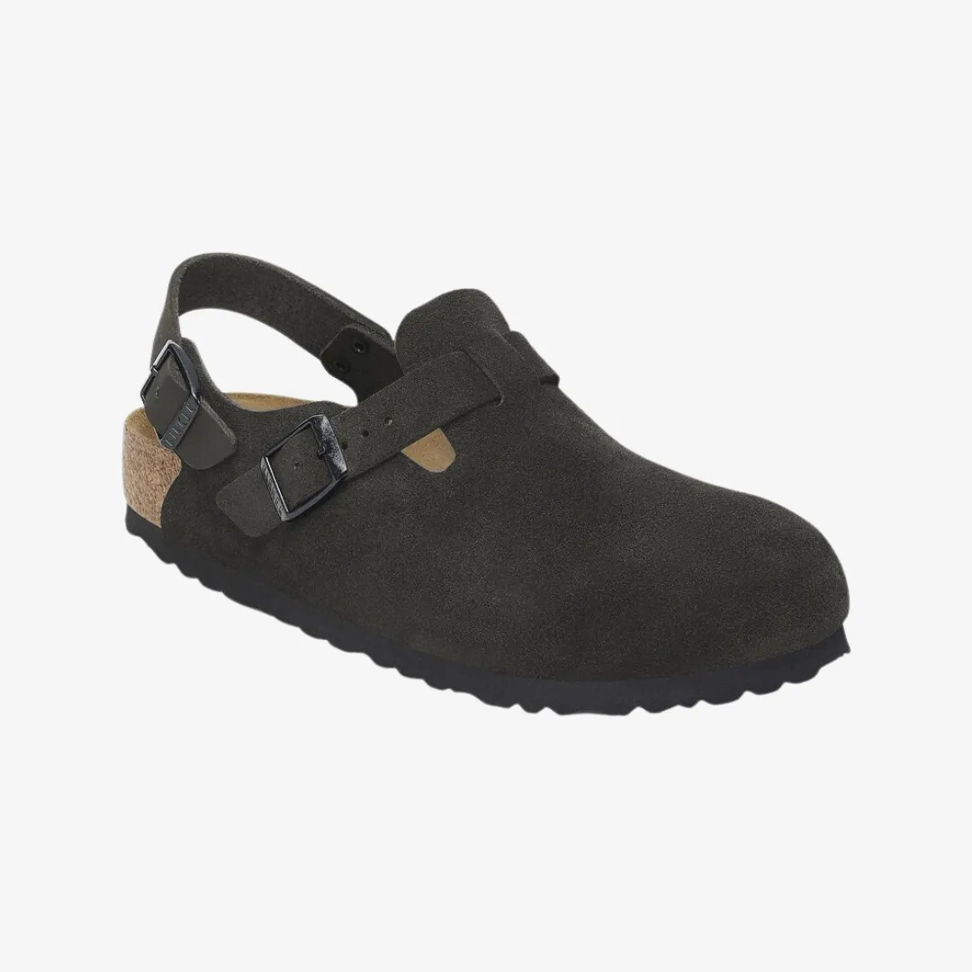 mens birkenstock tokio II suede (black)