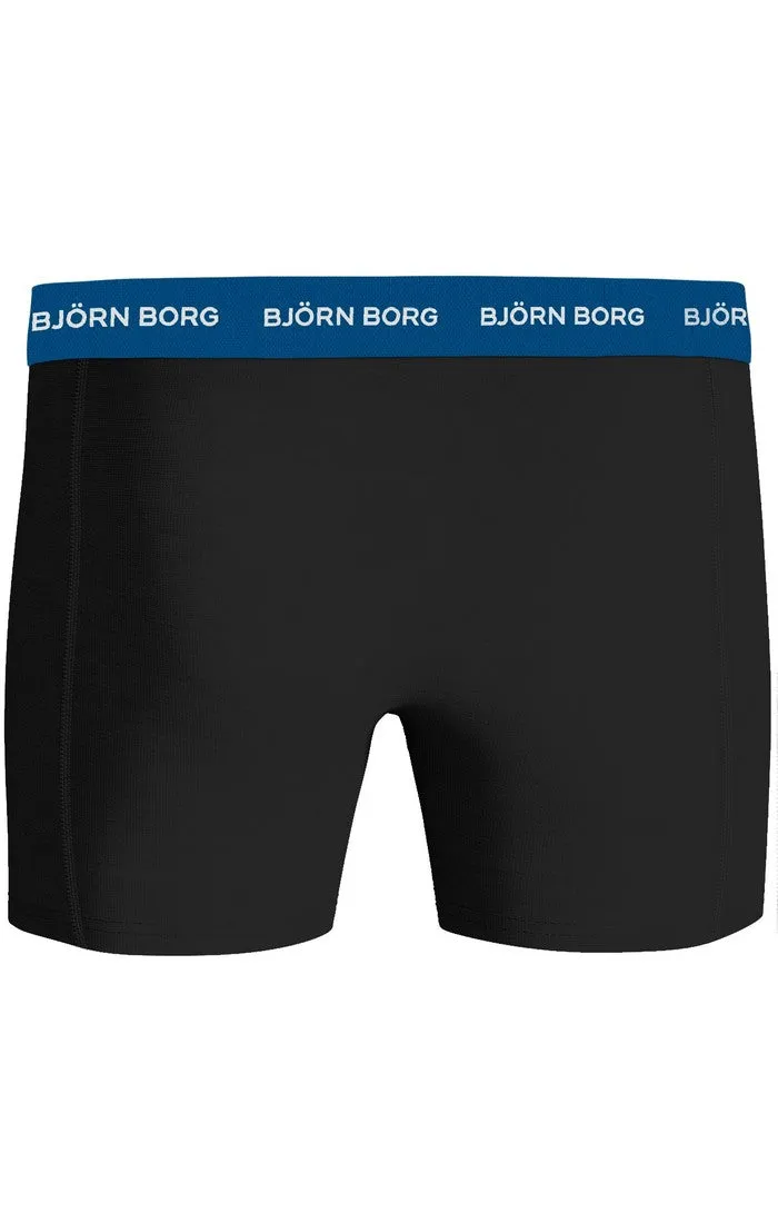 Mens Bjorn Borg For Him Cotton Stretch Boxer Shorts (3-Pack)