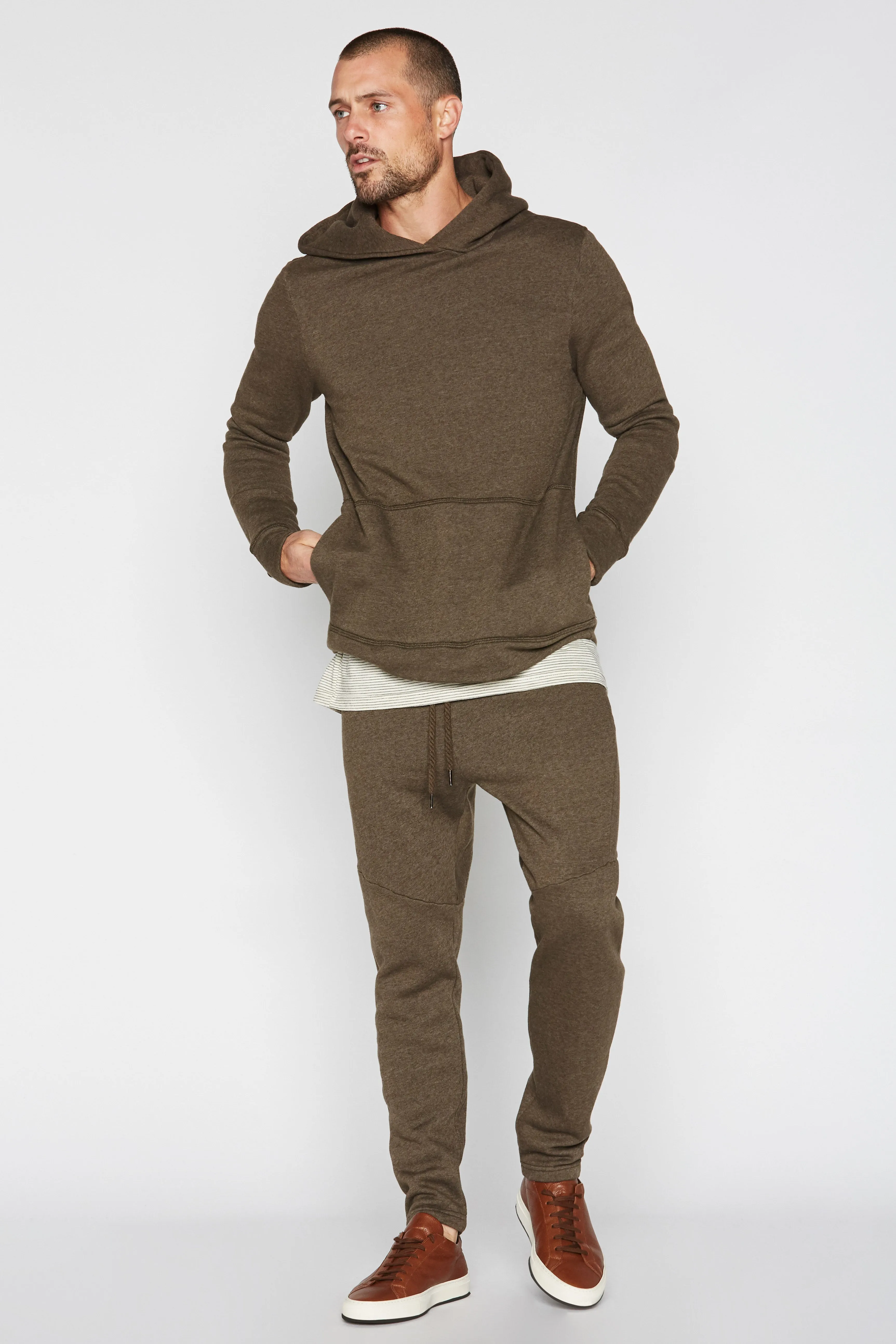 Men's French Terry Pullover Hoodie