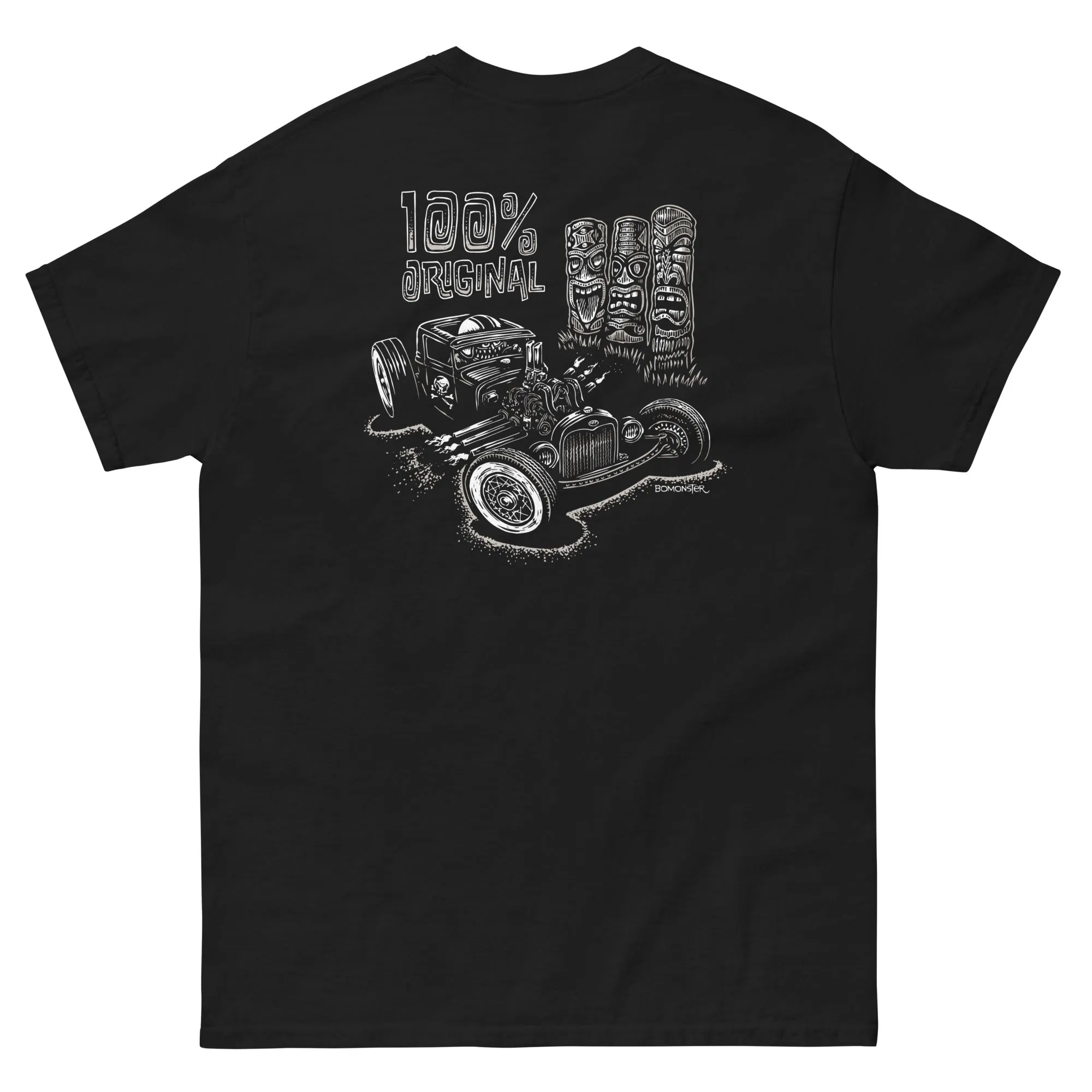 Men's Rat Rod 100% Original Classic Black Tee