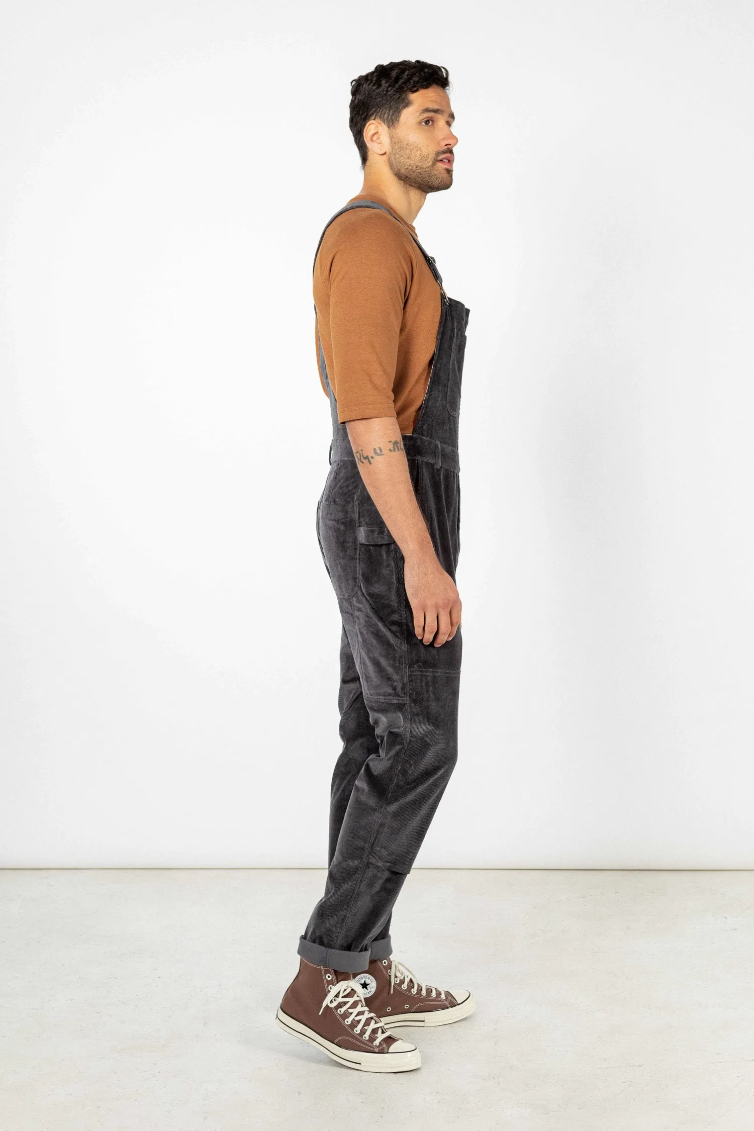 Miller Overall / Charcoal Corduroy