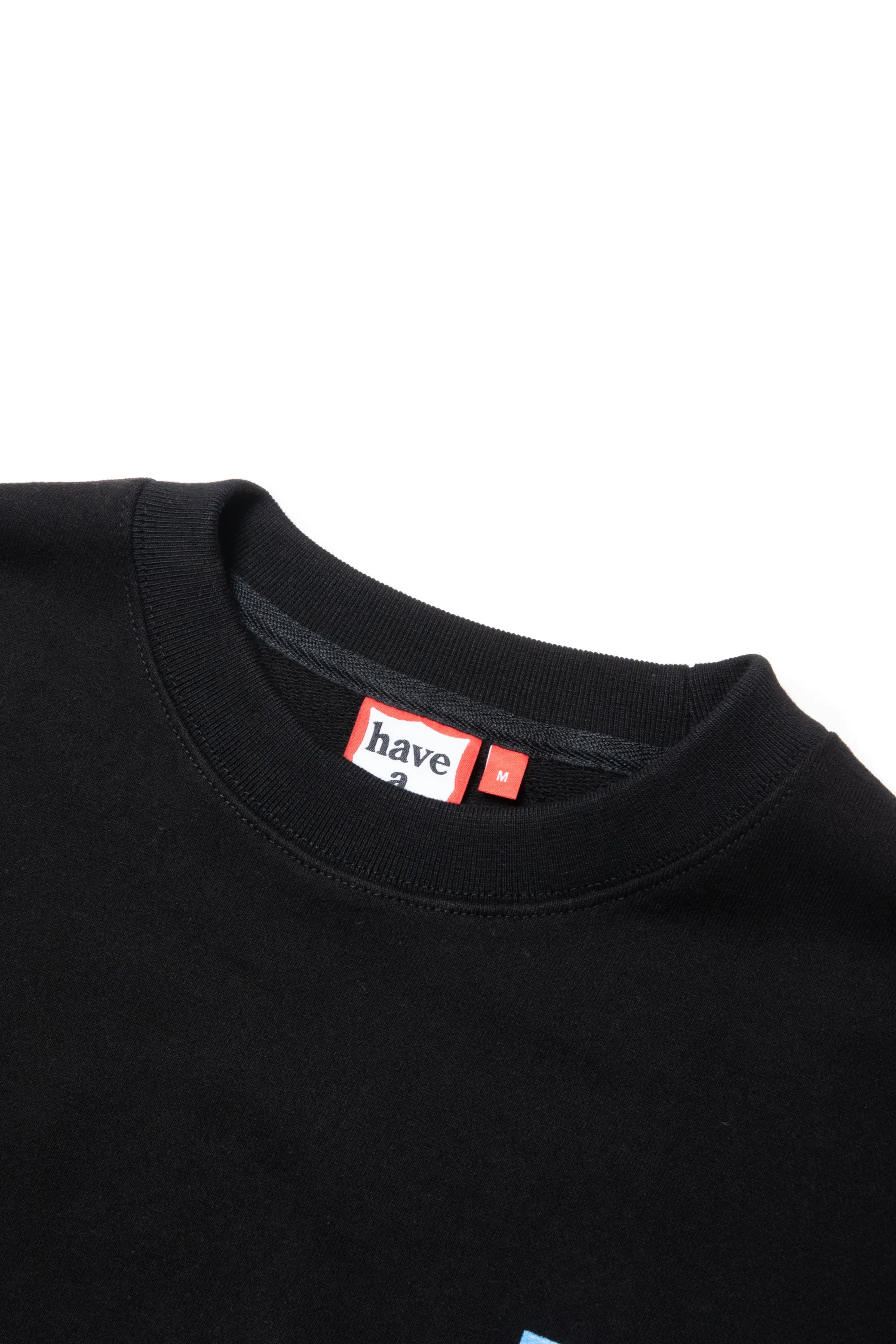 MINI BLUE FRAME CREWNECK CO BLACK