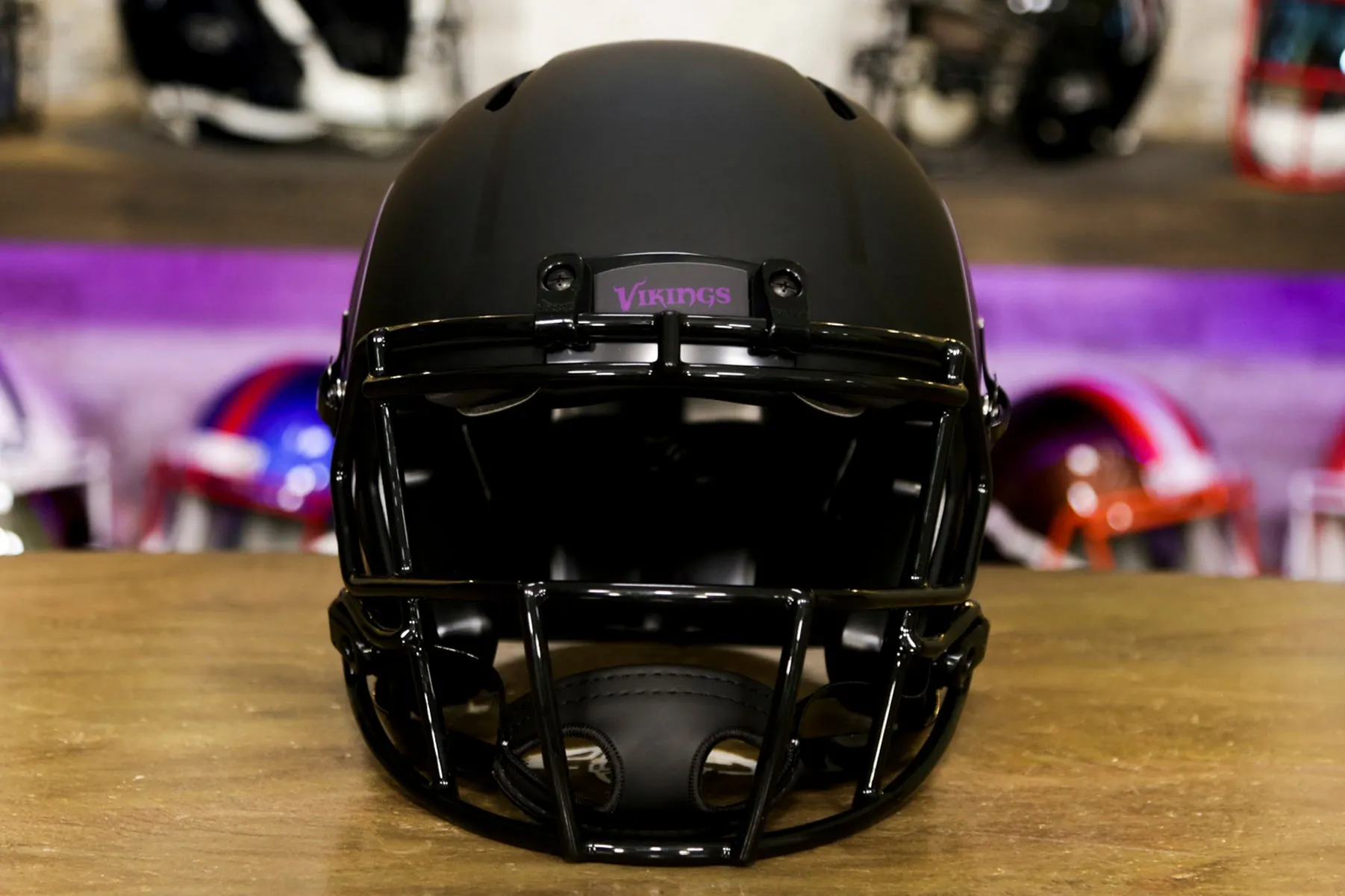 Minnesota Vikings Riddell Speed Authentic Helmet - Eclipse