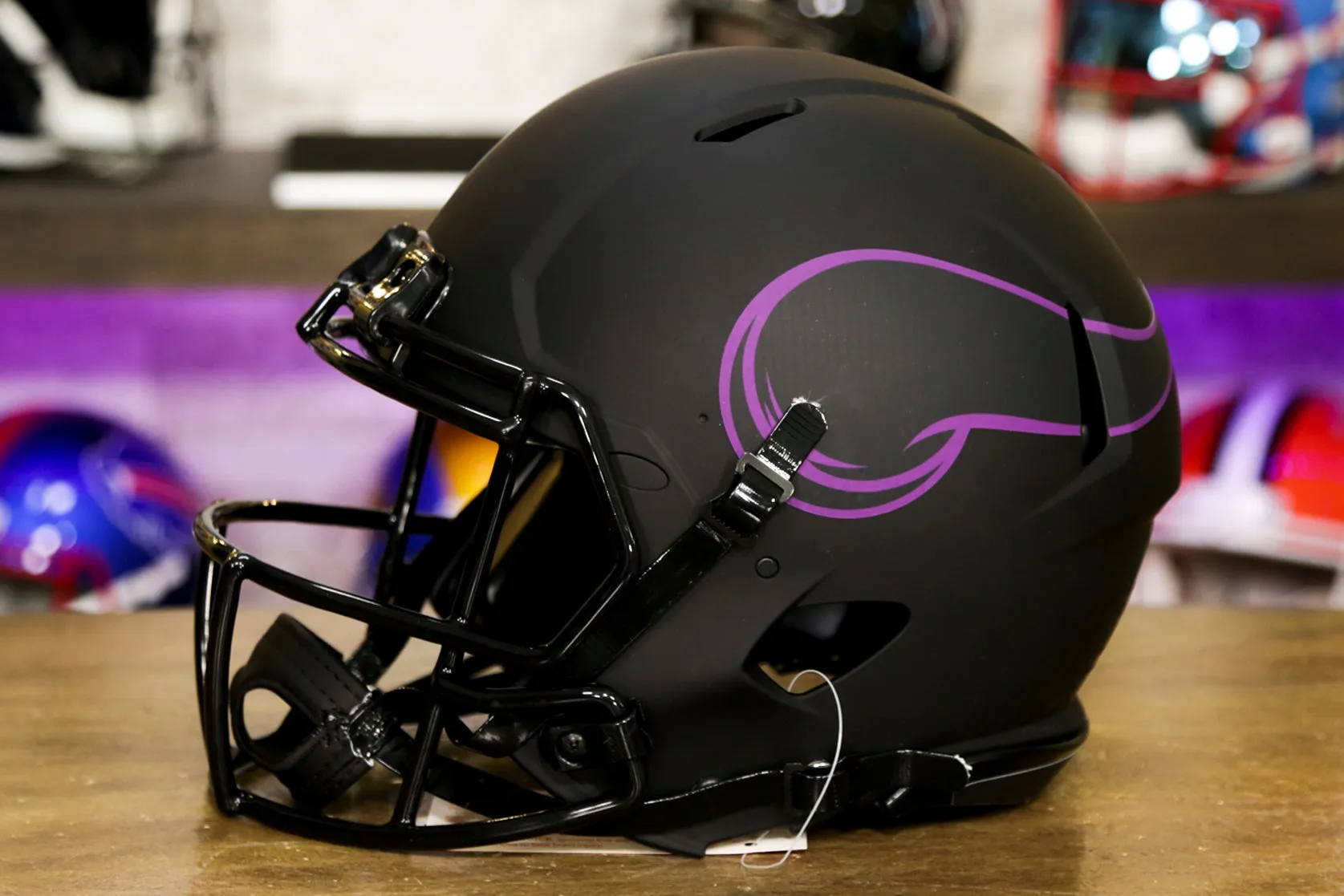 Minnesota Vikings Riddell Speed Authentic Helmet - Eclipse