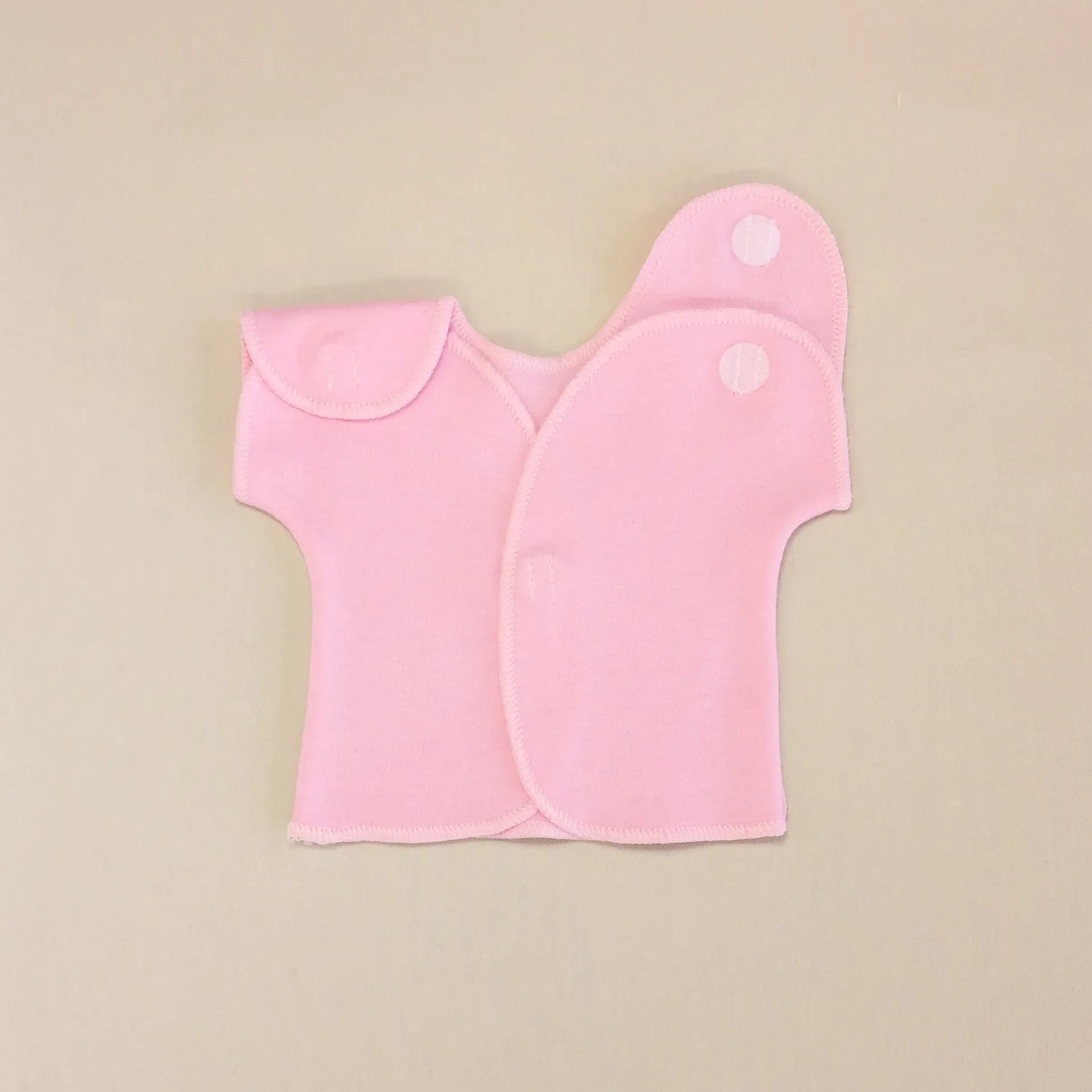 NICU Friendly Overalls Pink Gingham